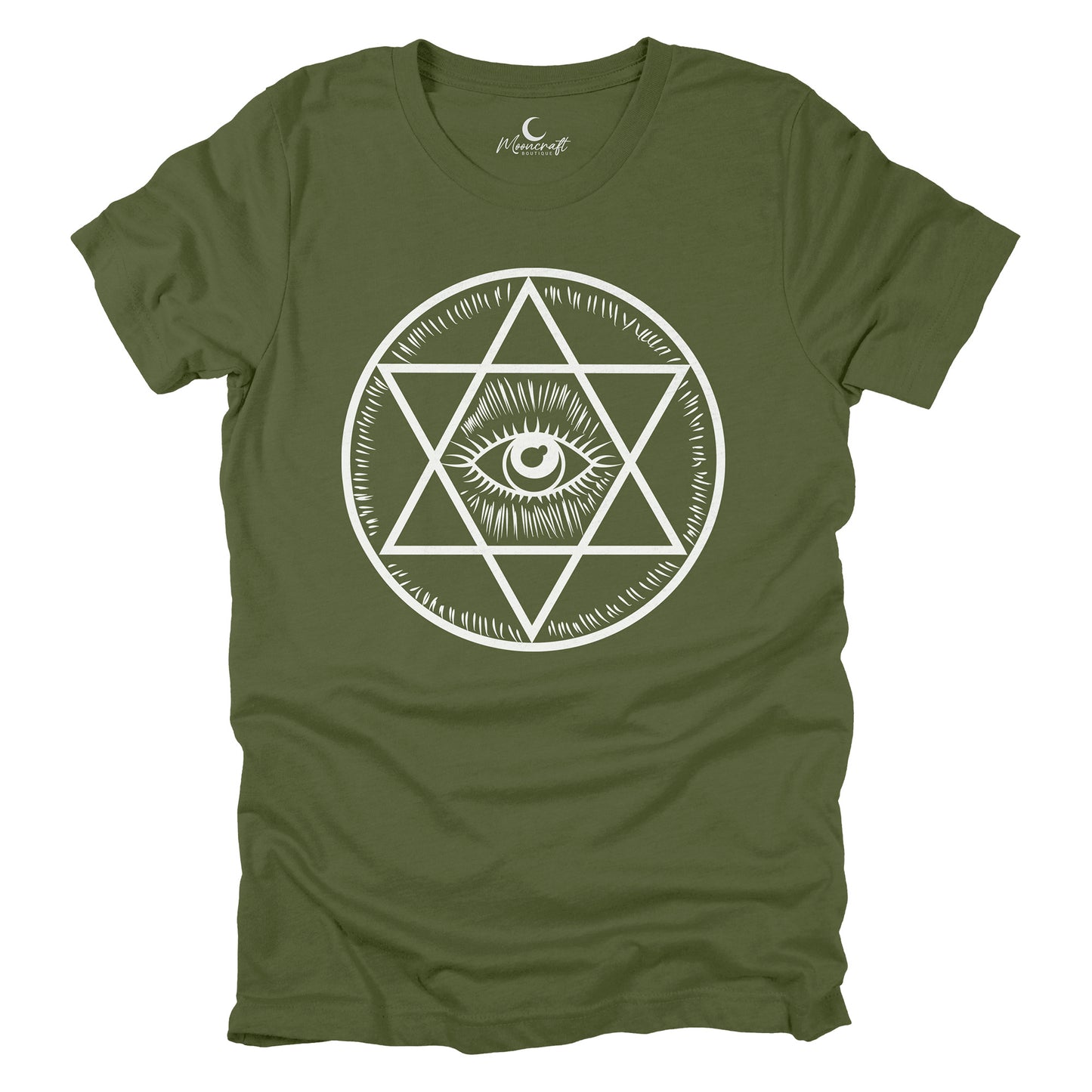 All Seeing Eye Sacred Geometry T-Shirt