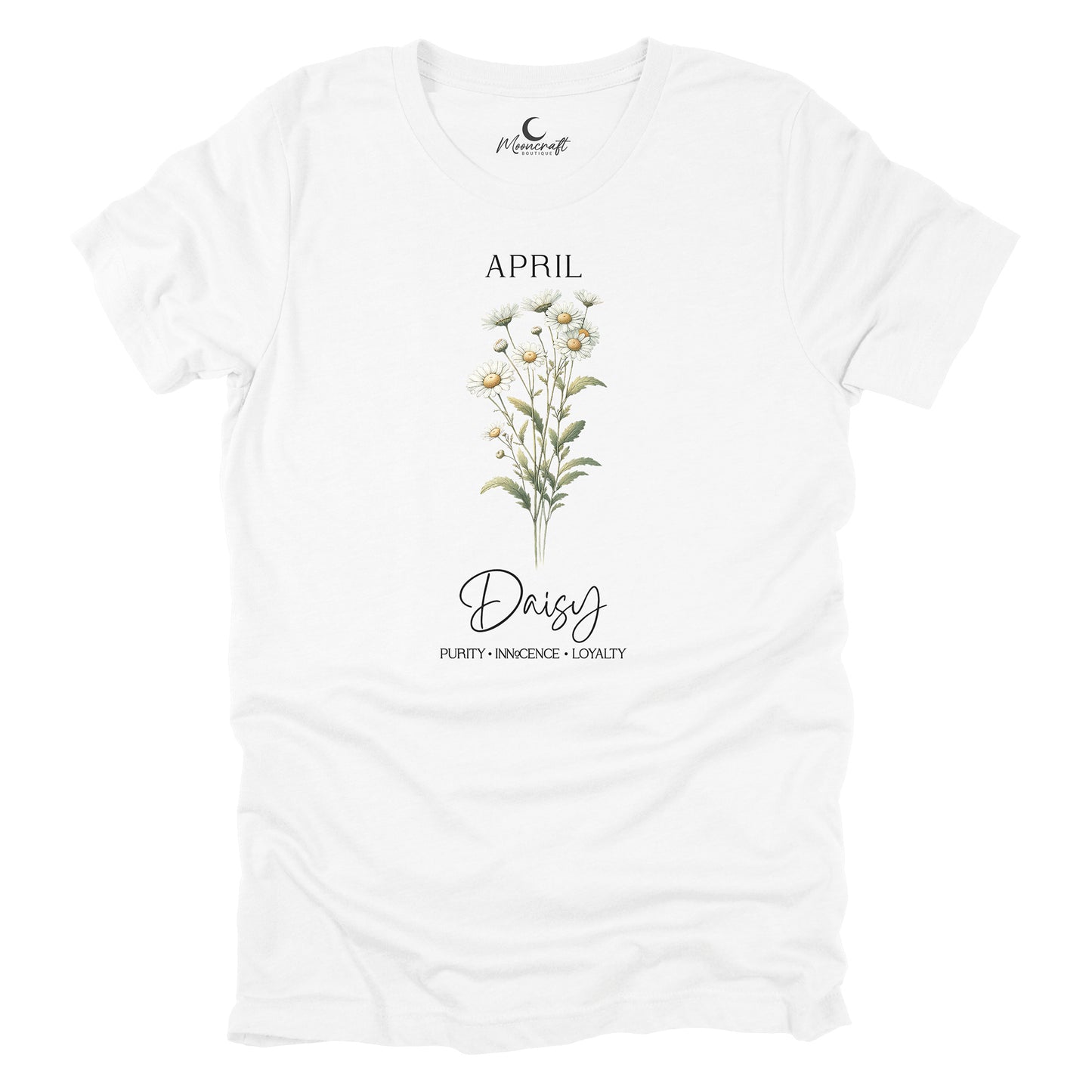 April Birth Month Flower T-Shirt