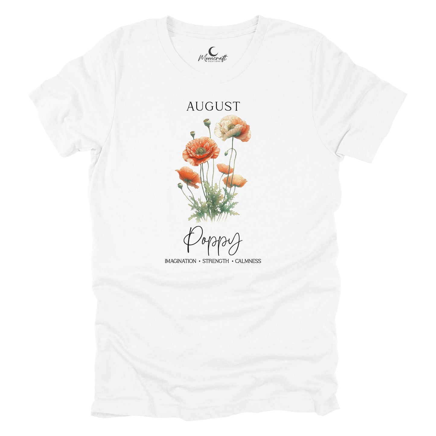August Birth Month Flower T-Shirt