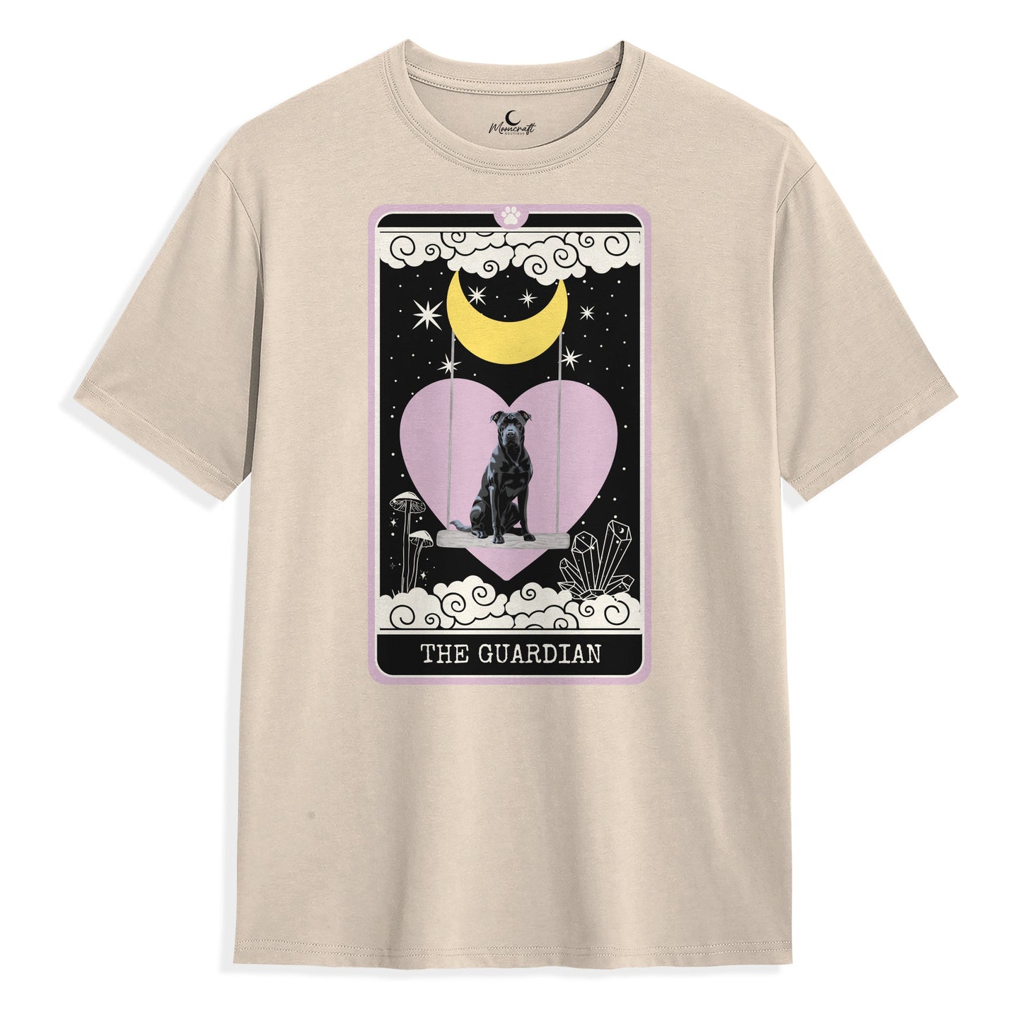 The Guardian - Black Pitbull T-Shirt
