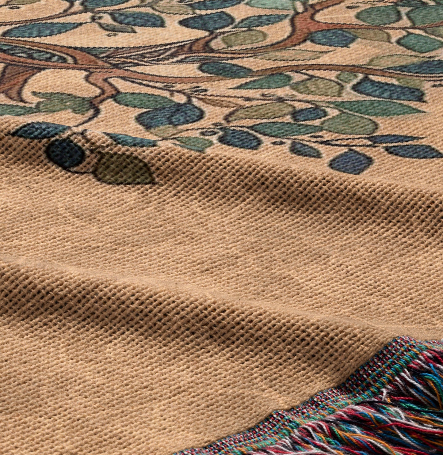 Tree Of Life Woven Blanket