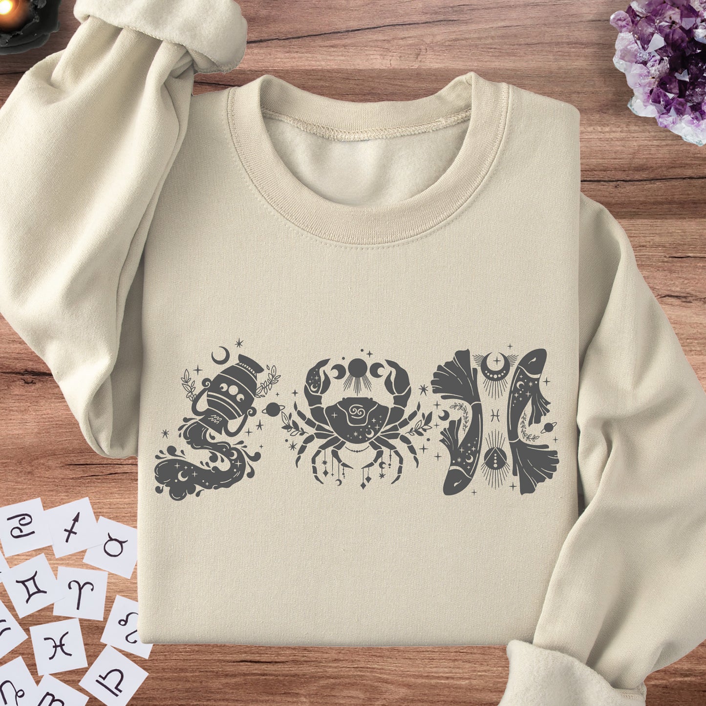 Custom Big Three Astrology Sweatshirt