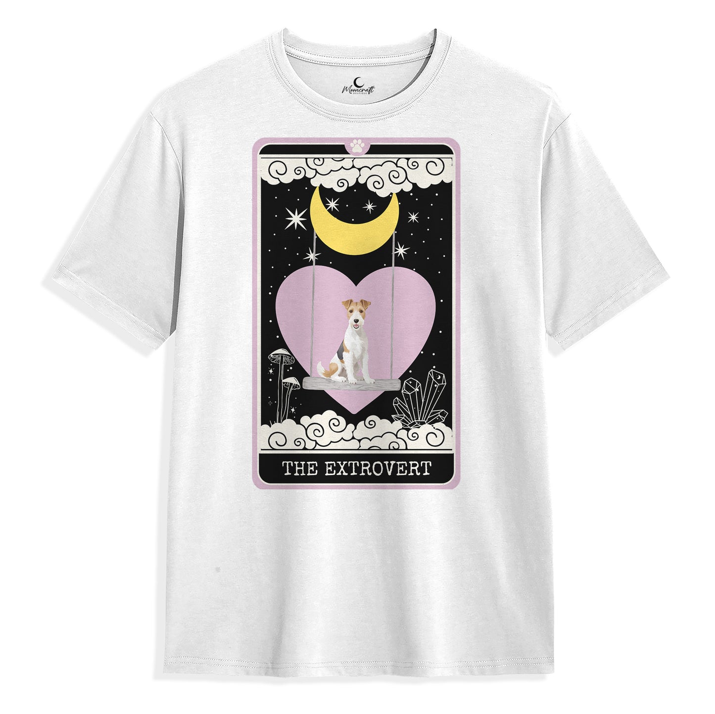 The Extrovert - Fox Terrier T-Shirt