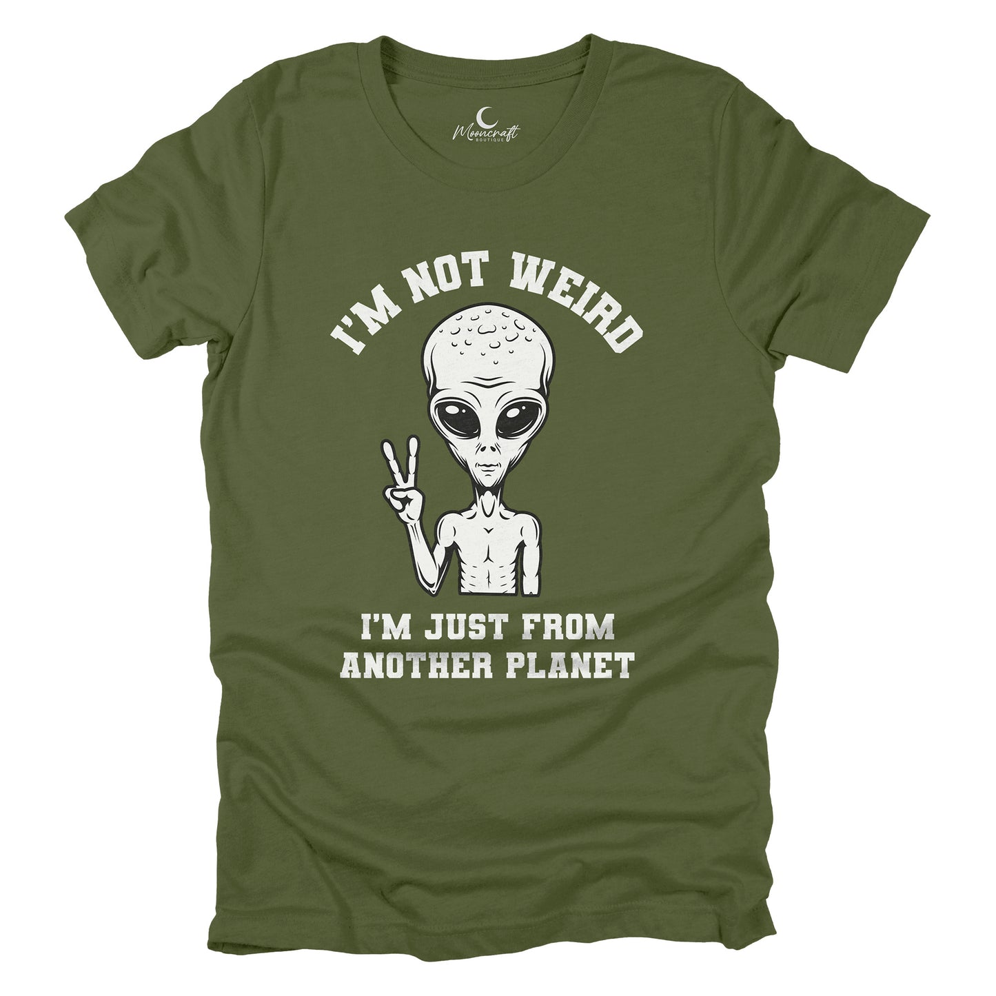 I'm Not Weird Alien T-Shirt