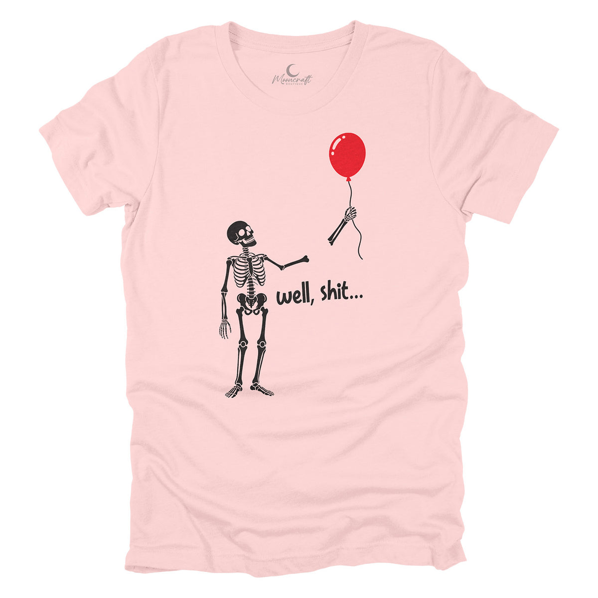 Funny Skeleton Balloon T-Shirt