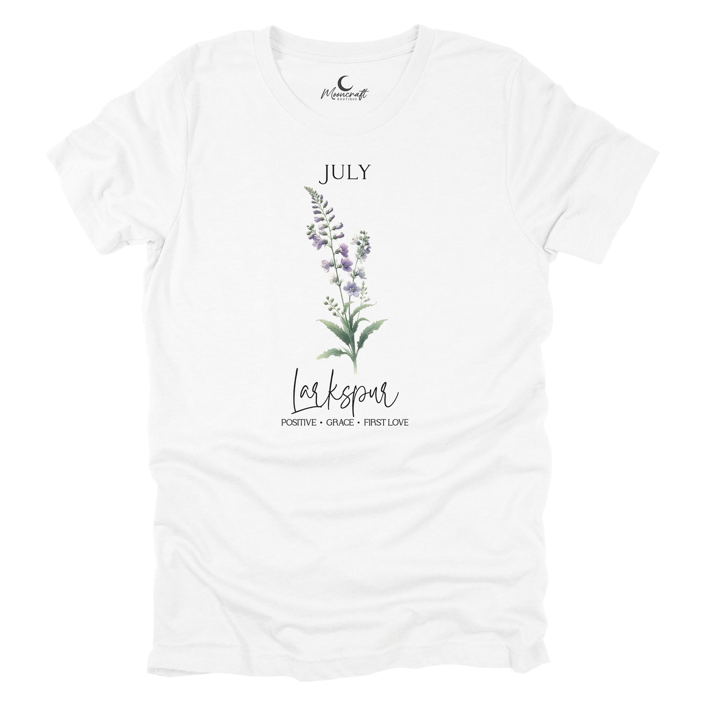 July Birth Month Flower T-Shirt