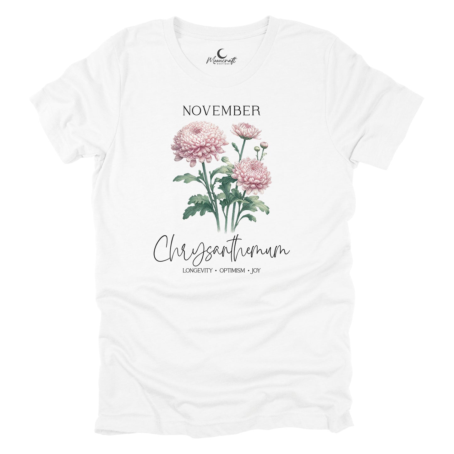November Birth Month Flower T-Shirt