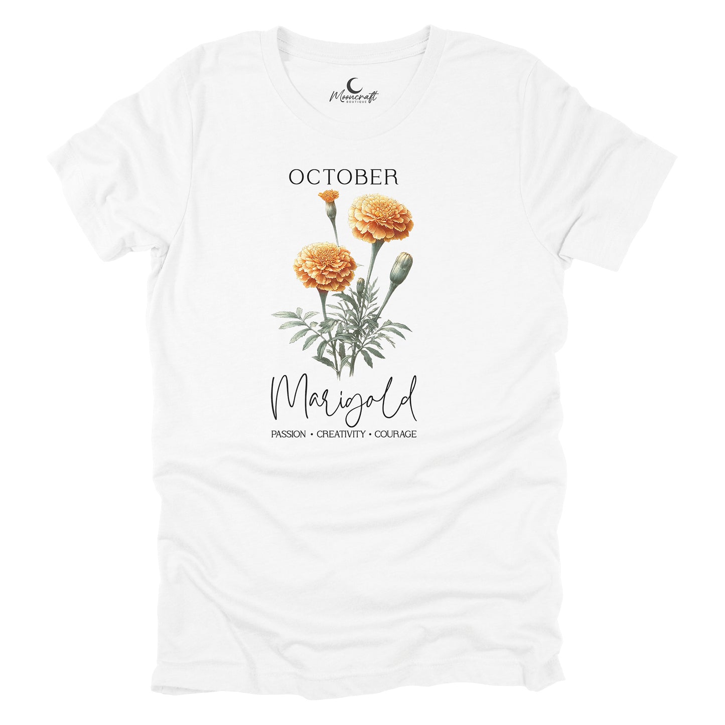 October Birth Month Flower T-Shirt