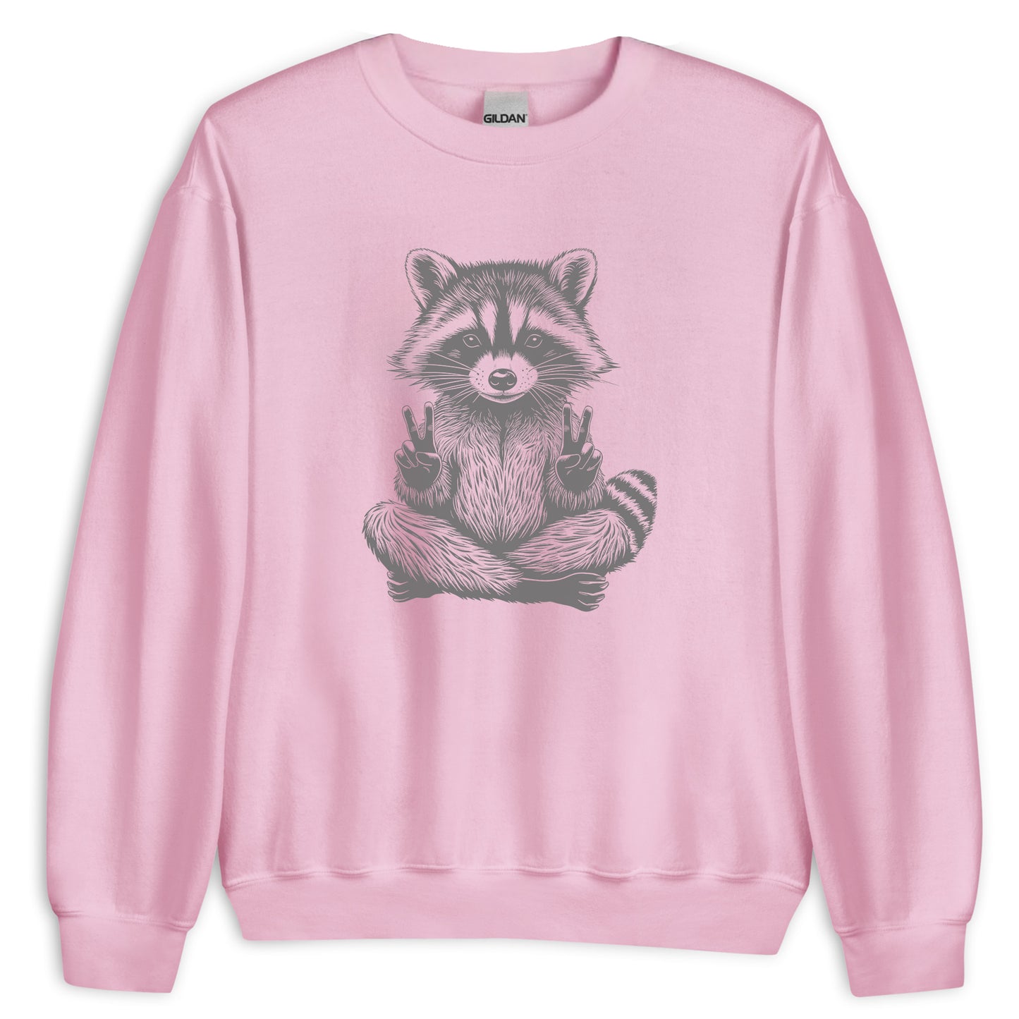 Raccoon Peace Sweatshirt