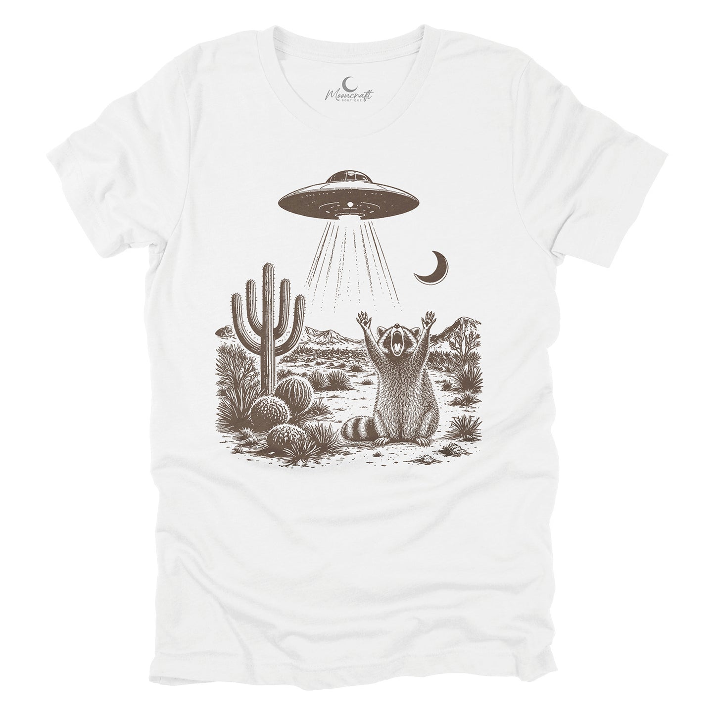 Raccoon UFO T-Shirt