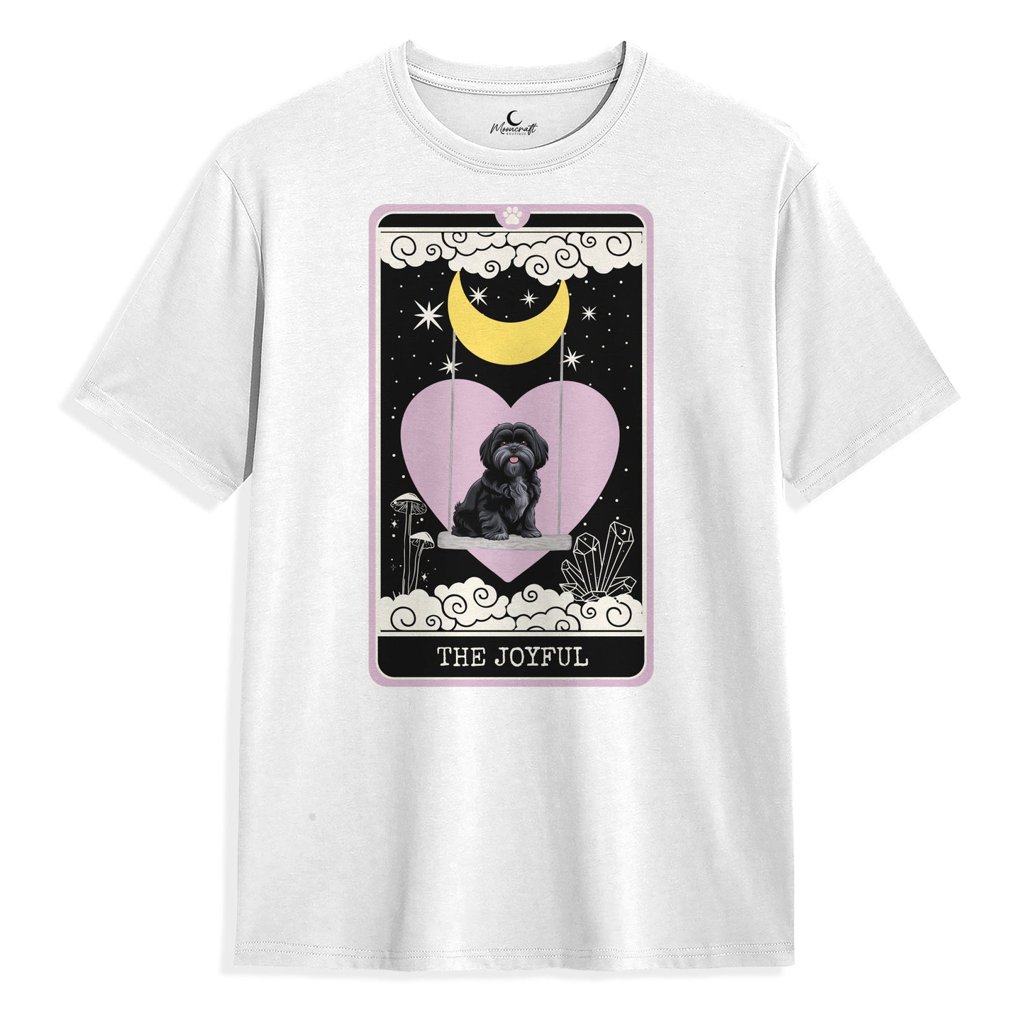 The Joyful - Black Shih Tzu T-Shirt
