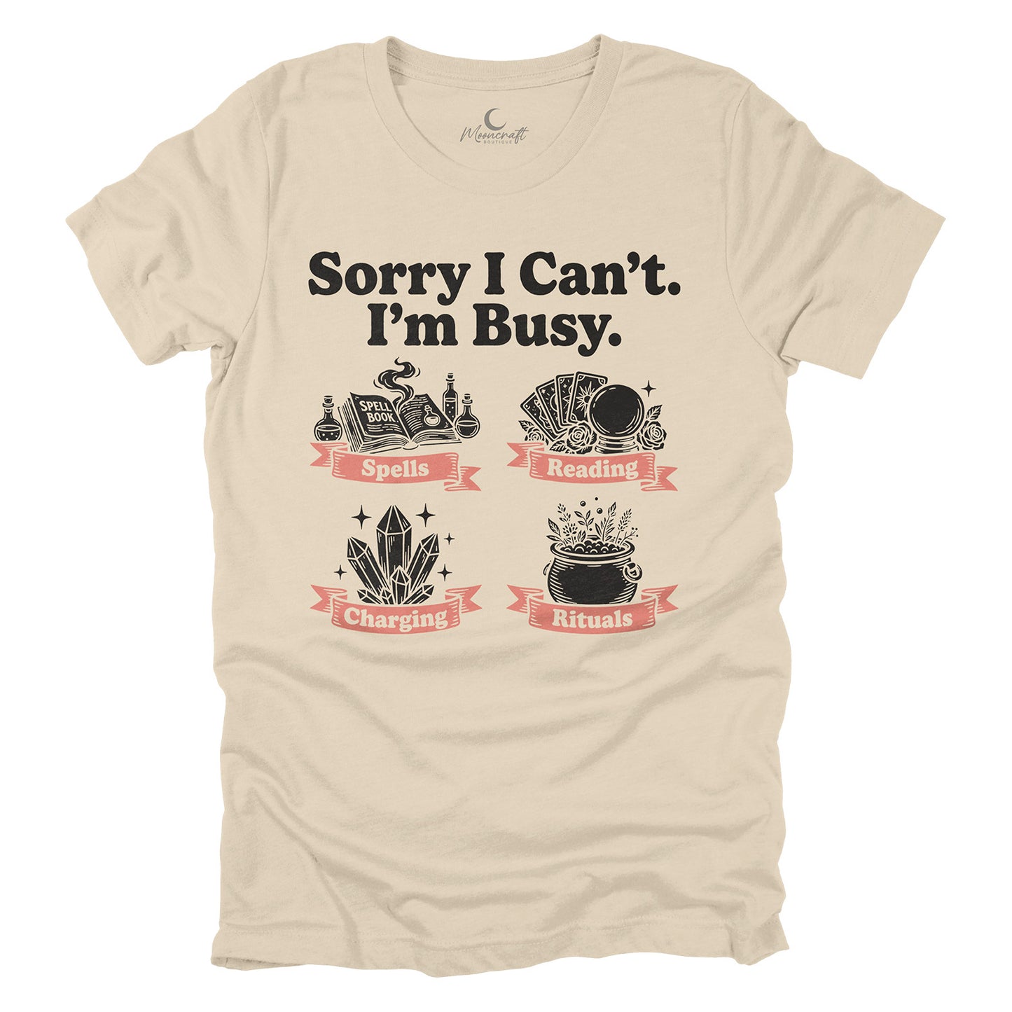 Sorry I Can't I'm Busy Witchy T-Shirt