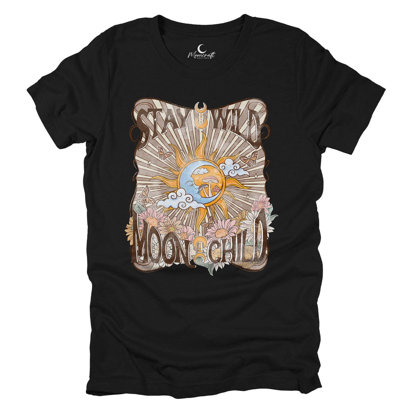 Stay Wild Moon Child Retro T-Shirt