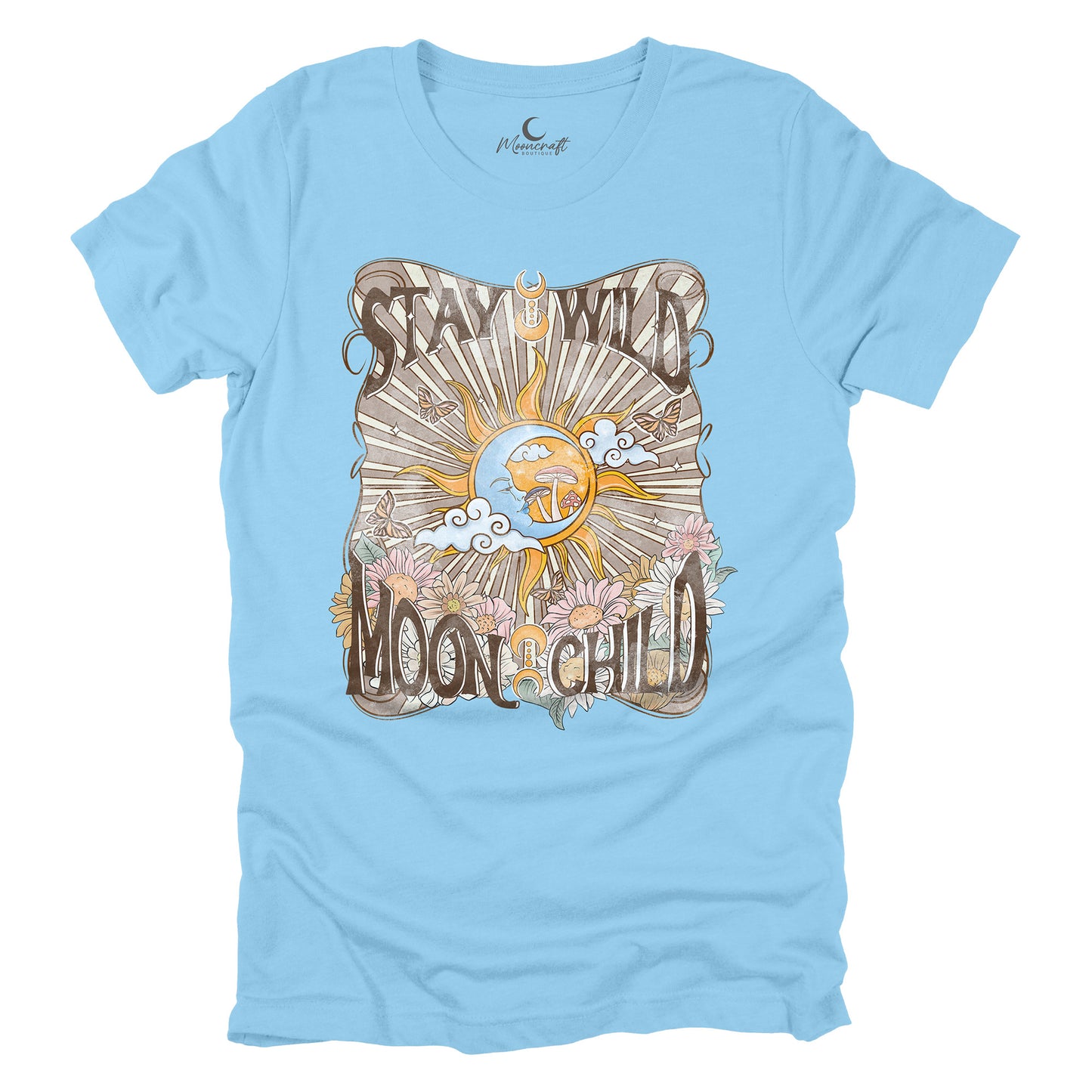 Stay Wild Moon Child Retro T-Shirt