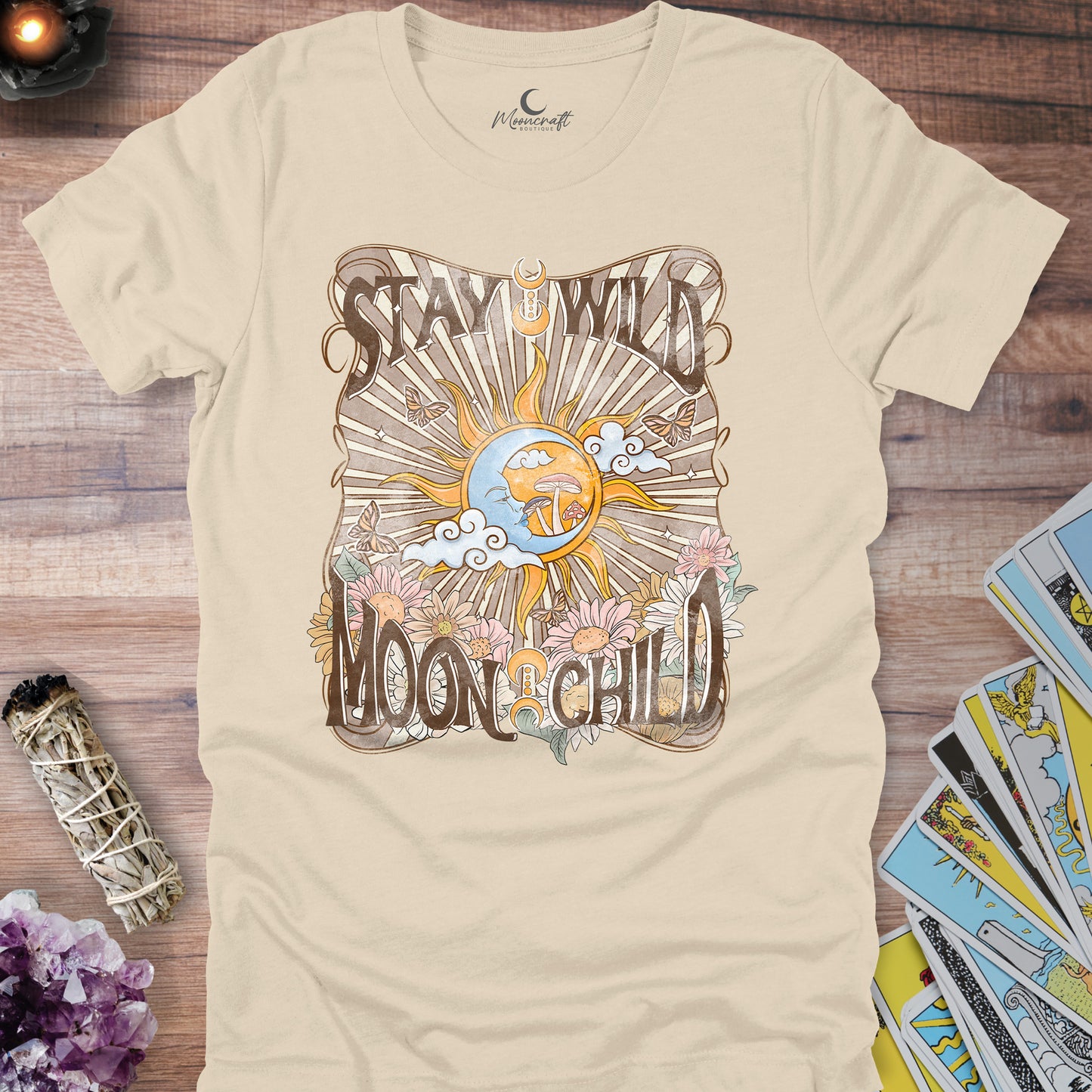 Stay Wild Moon Child Retro T-Shirt