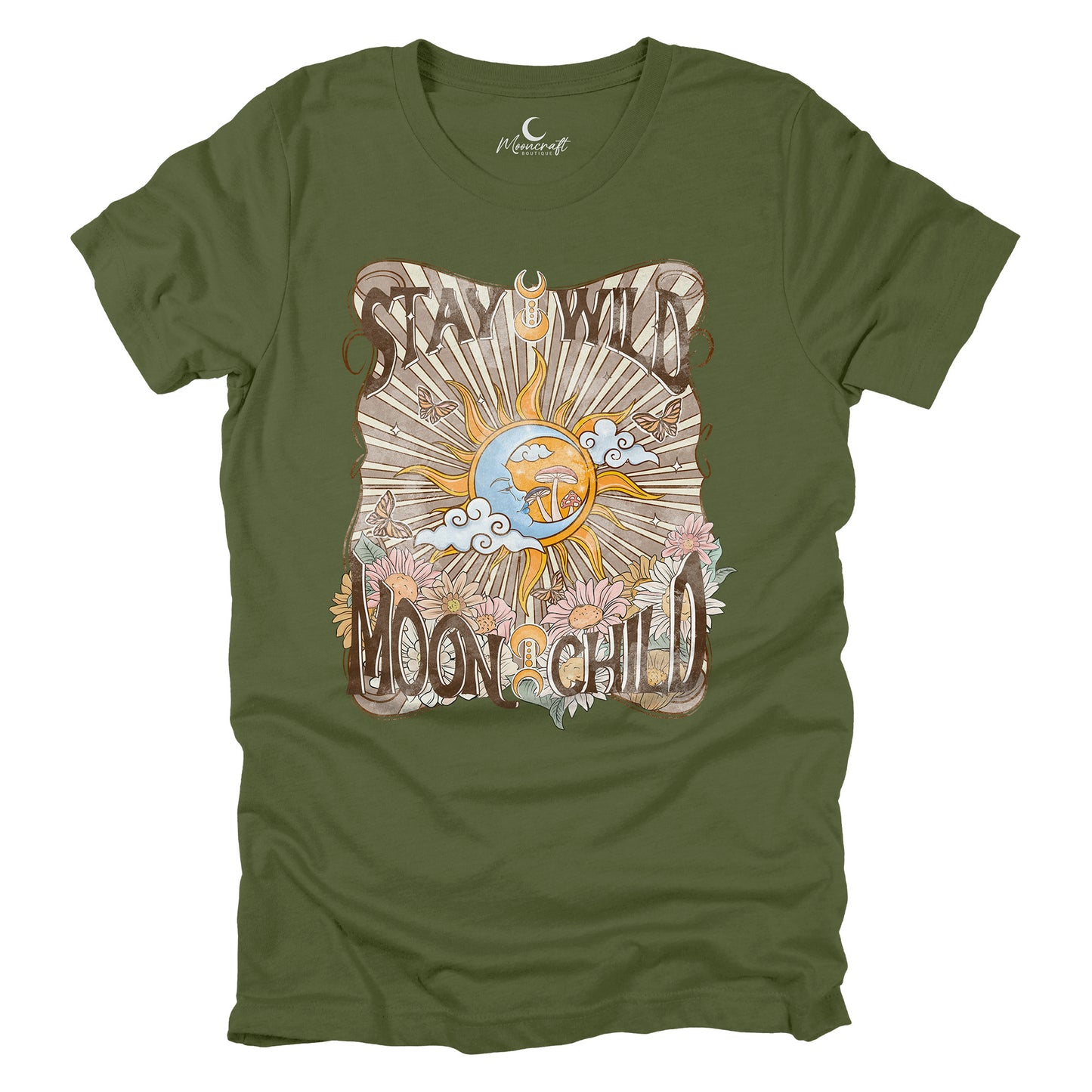 Stay Wild Moon Child Retro T-Shirt