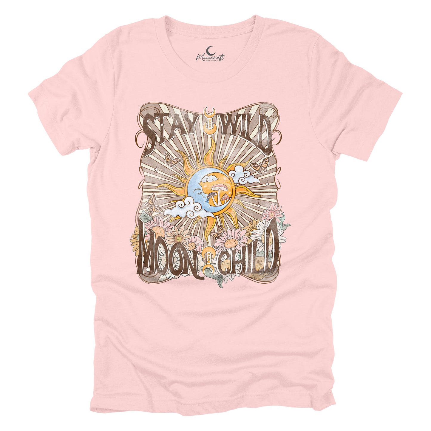 Stay Wild Moon Child Retro T-Shirt