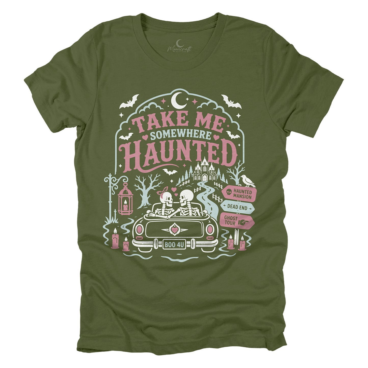 Take Me Somewhere Haunted T-Shirt