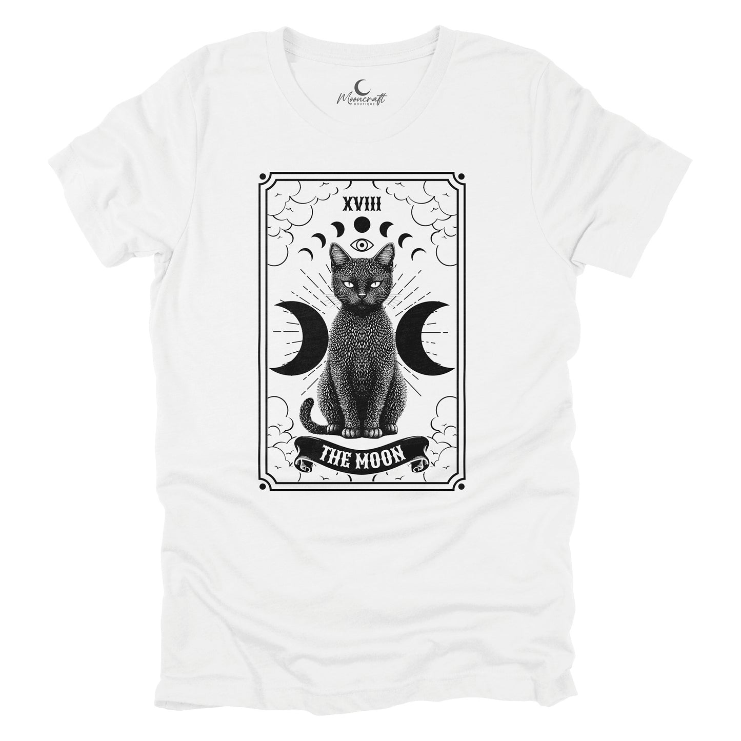 The Moon Cat Tarot T-Shirt