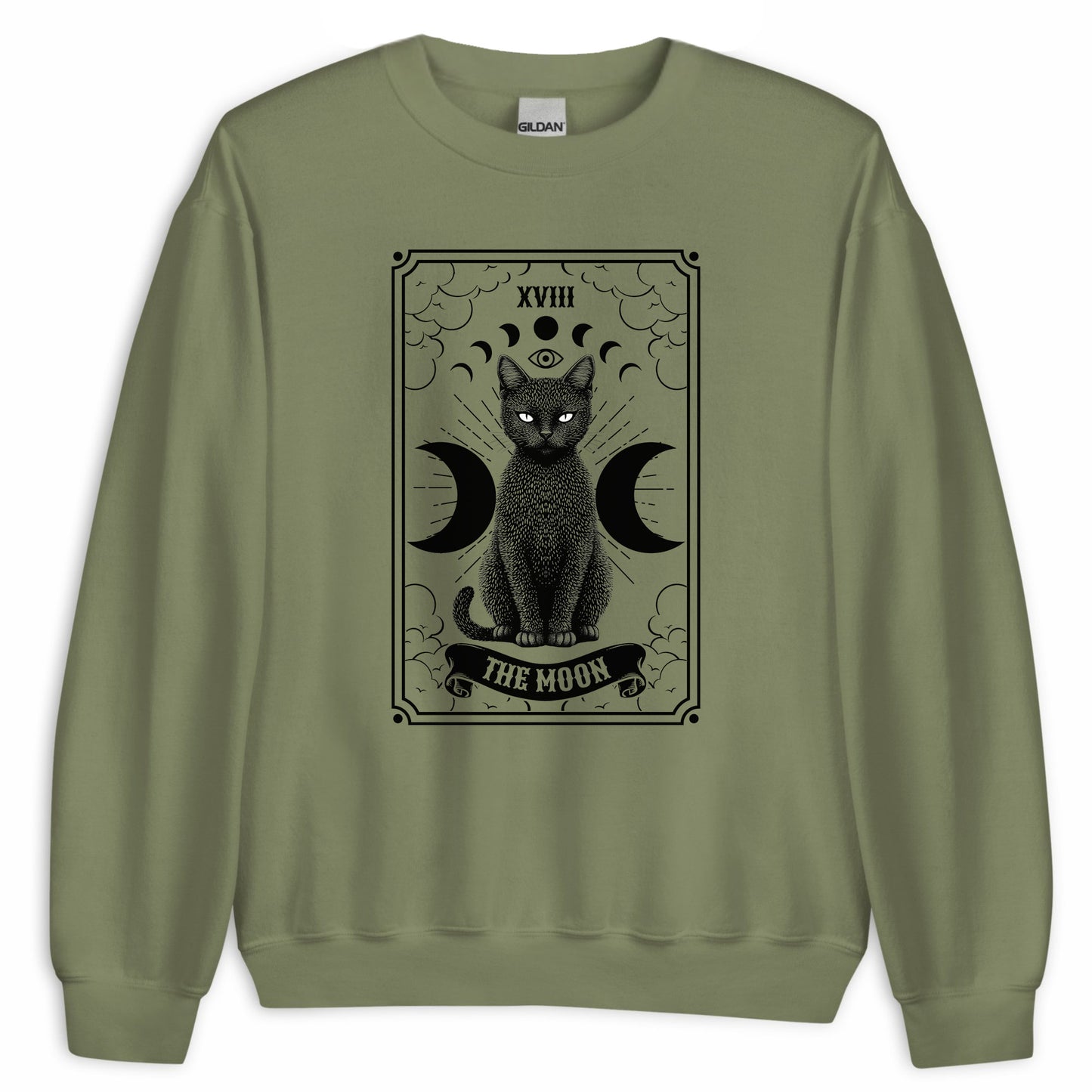 The Moon Tarot Sweatshirt