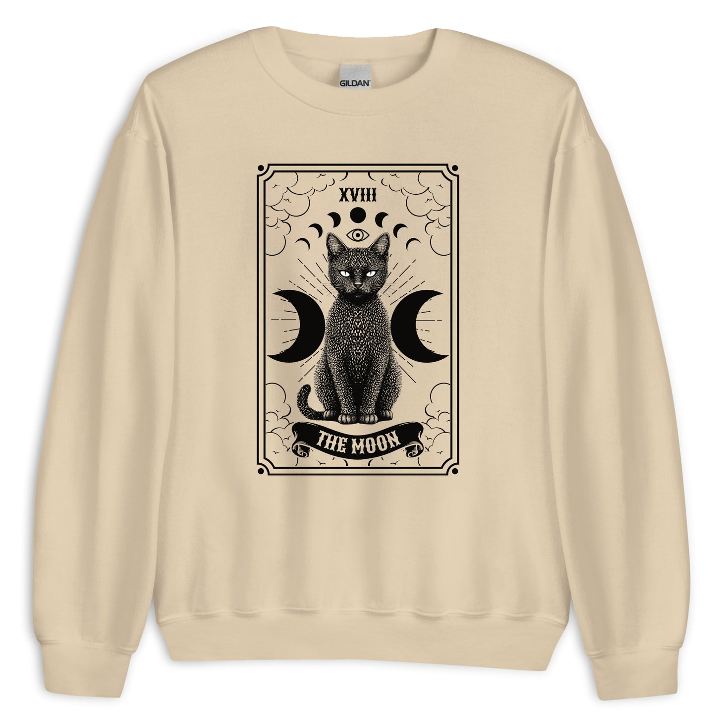 The Moon Tarot Sweatshirt