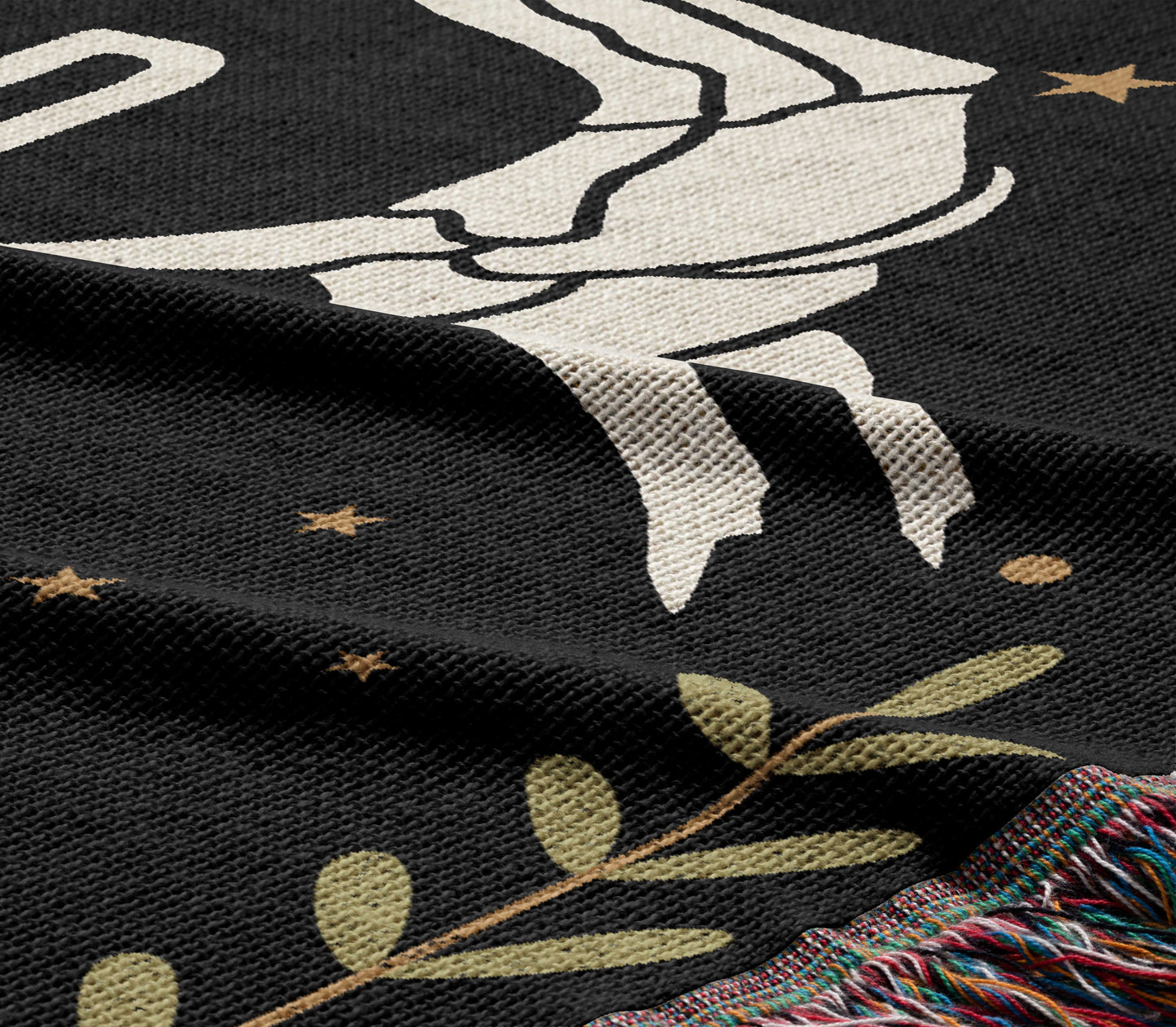 Til Death Personalized Woven Blanket