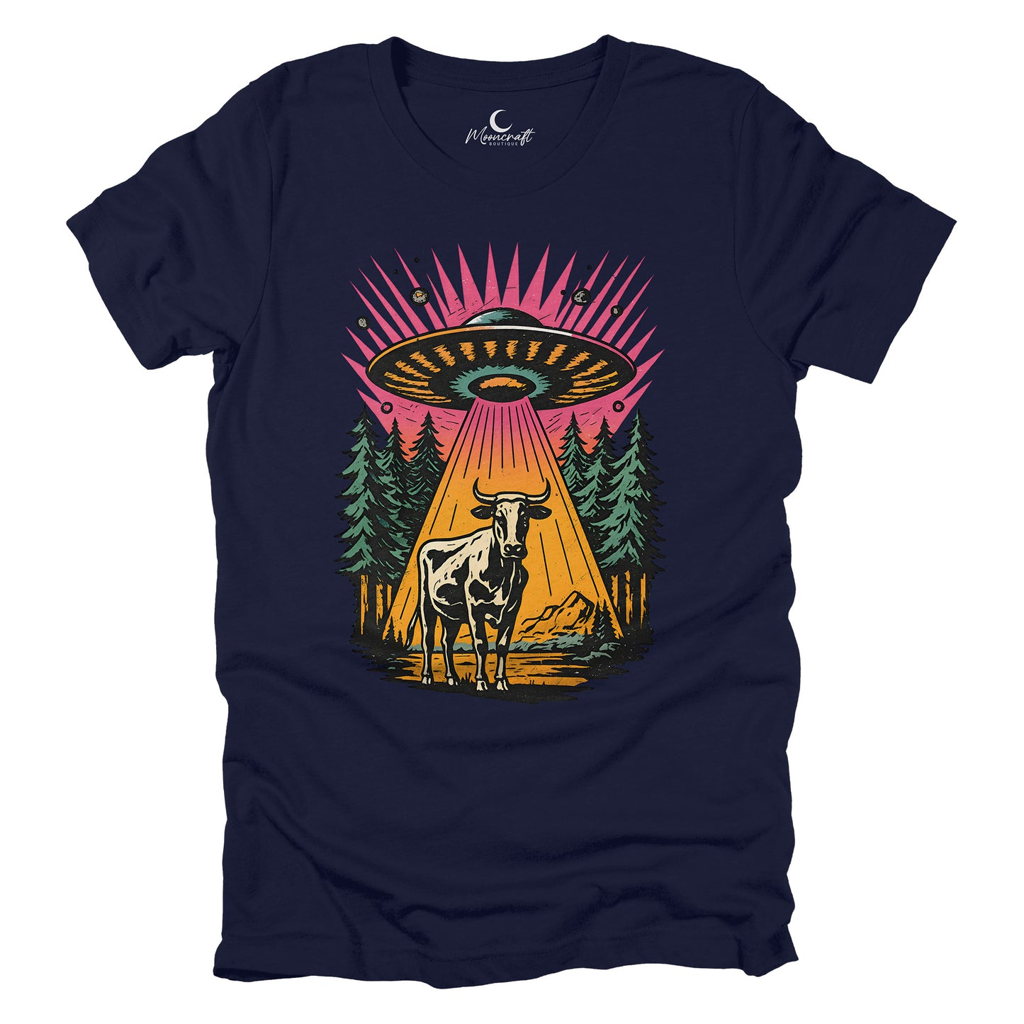 UFO Cow Abduction T-Shirt