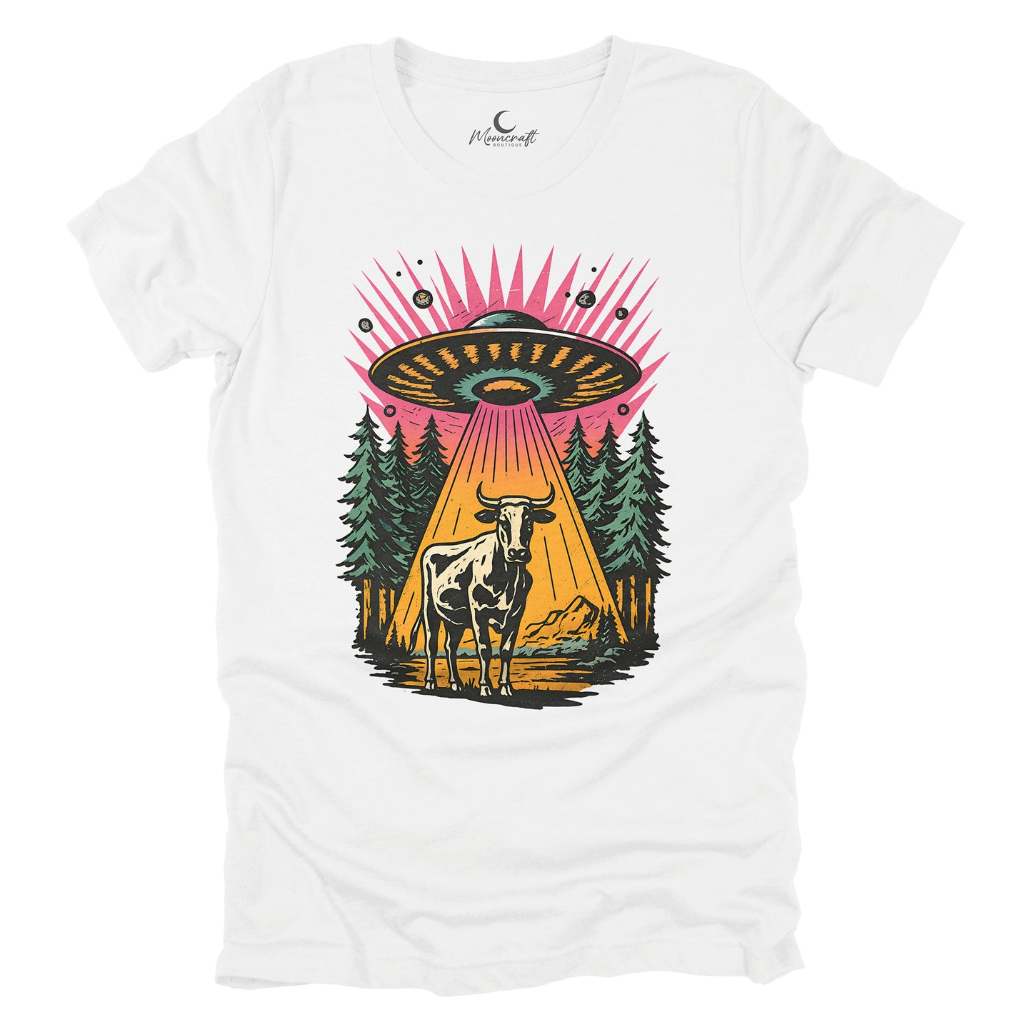 UFO Cow Abduction T-Shirt