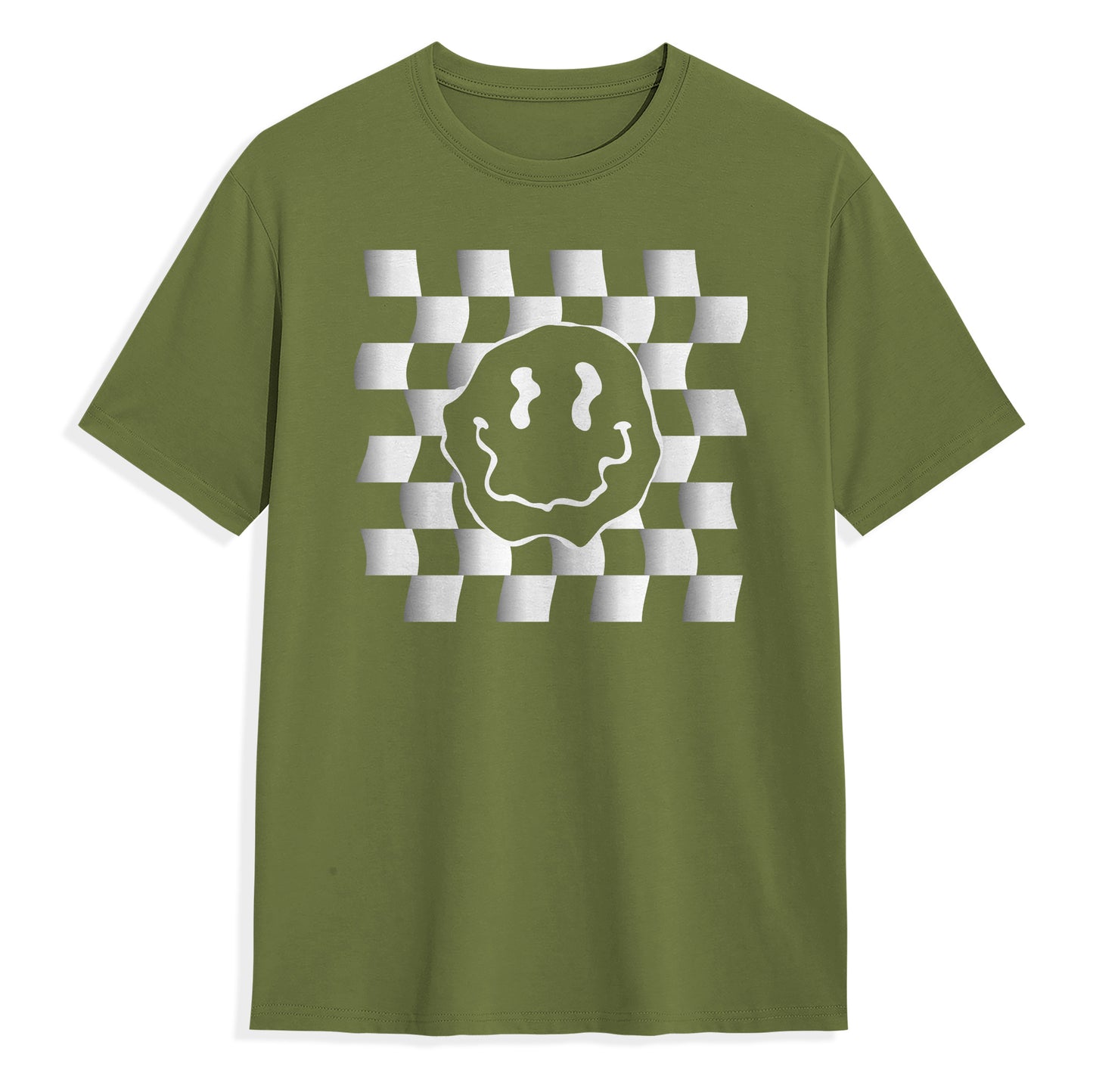Checkerboard Optical T-Shirt