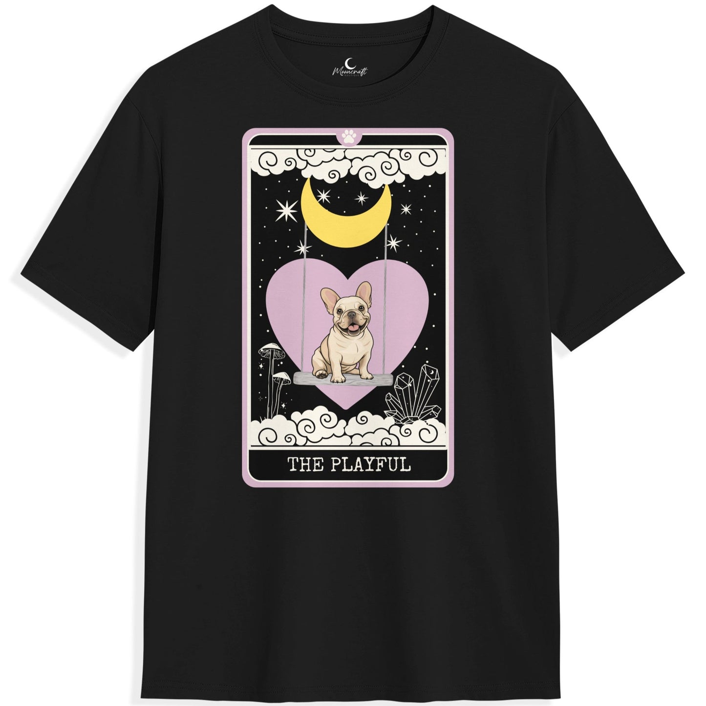 The Playful - Cream French Bulldog T-Shirt