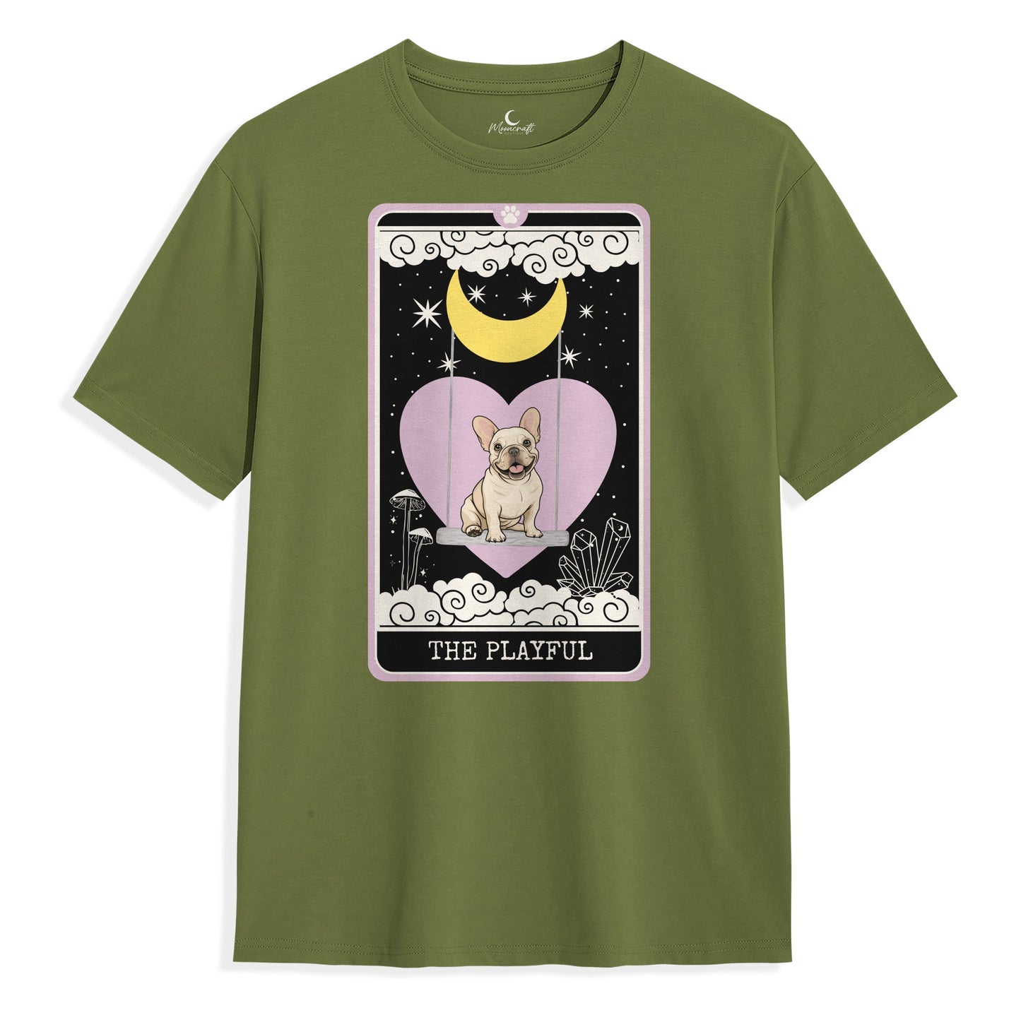 The Playful - Cream French Bulldog T-Shirt