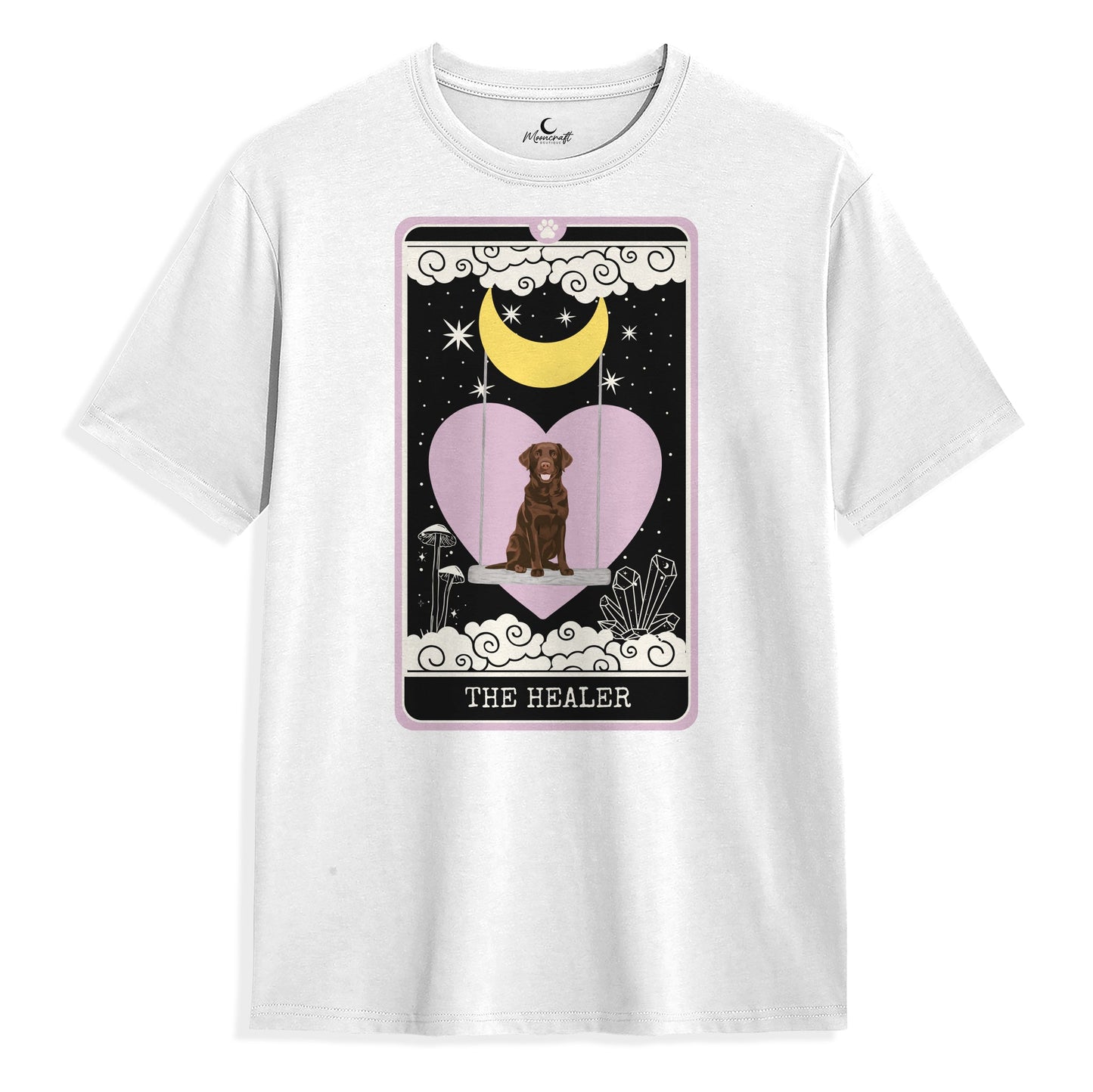 The Healer - Chocolate Labrador T-Shirt