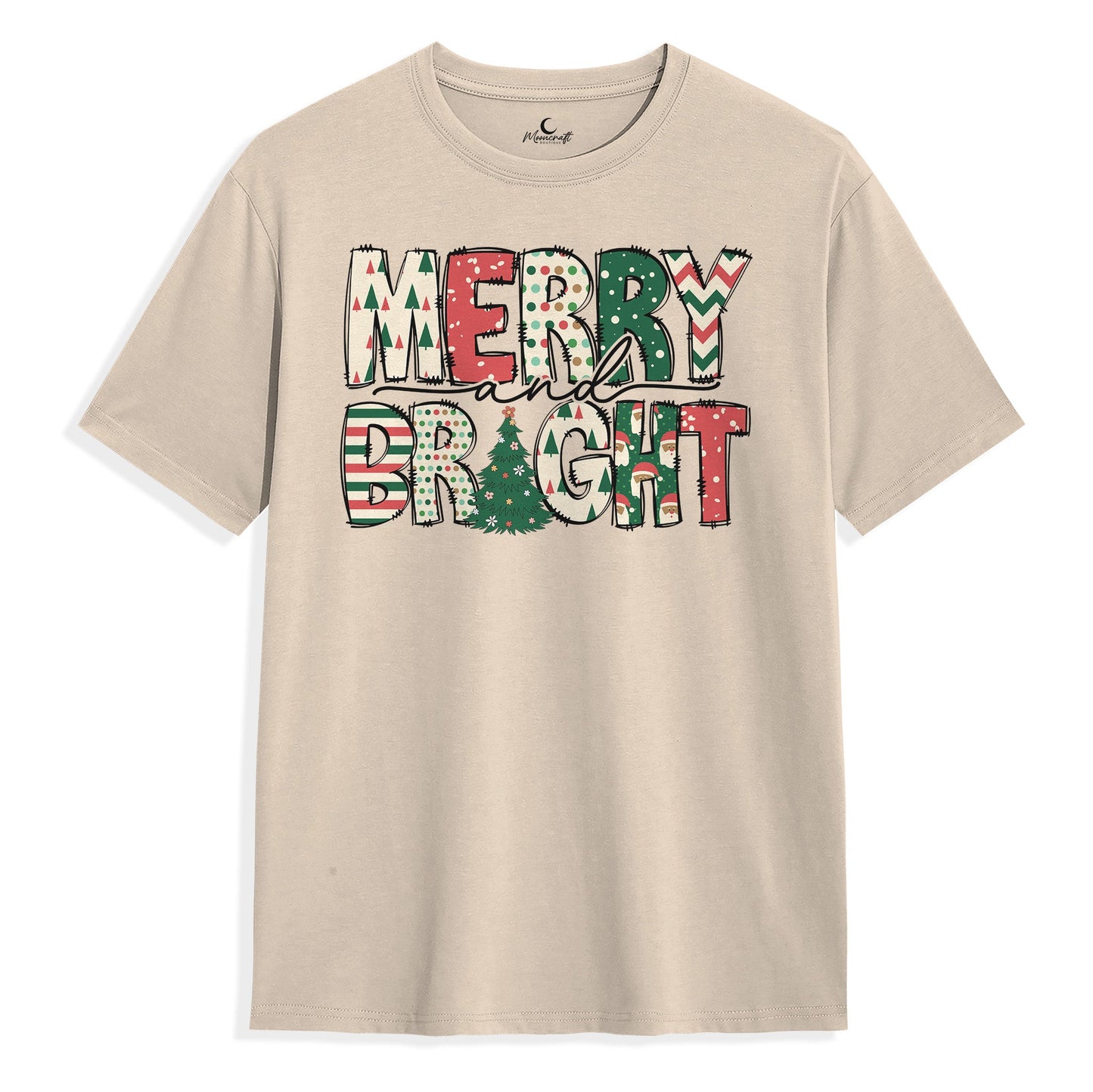 Merry And Bright Christmas T-Shirt