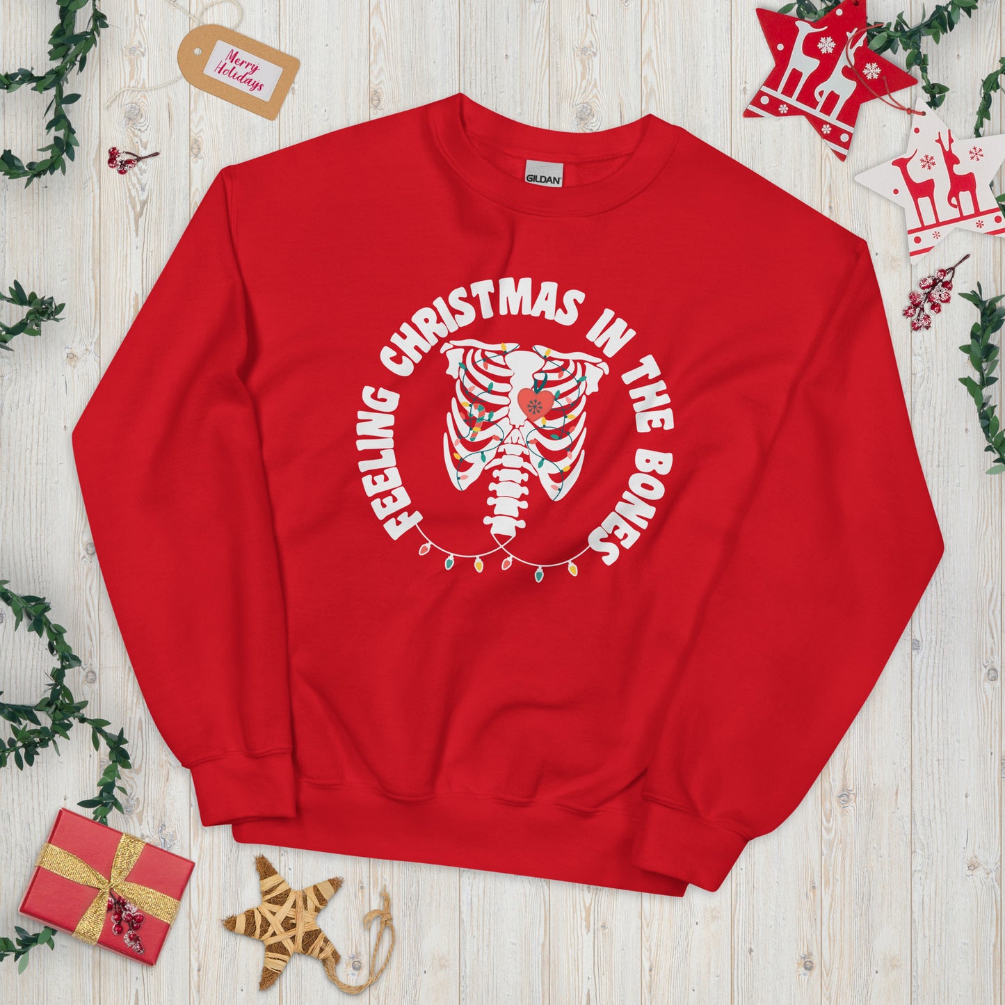 Feeling Christmas In The Bones Sweatshirt
