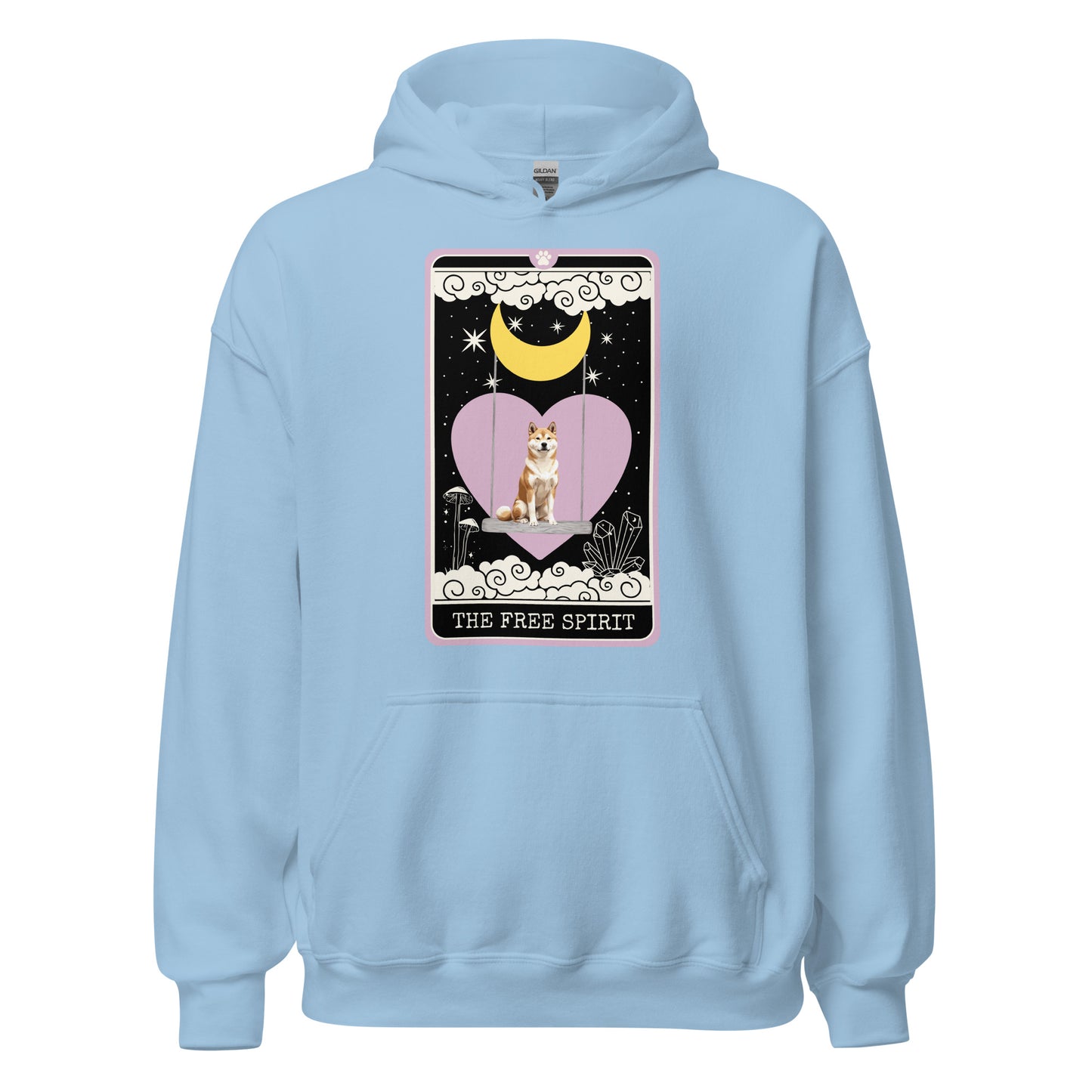 The Free Spirit - Shiba Inu Hoodie