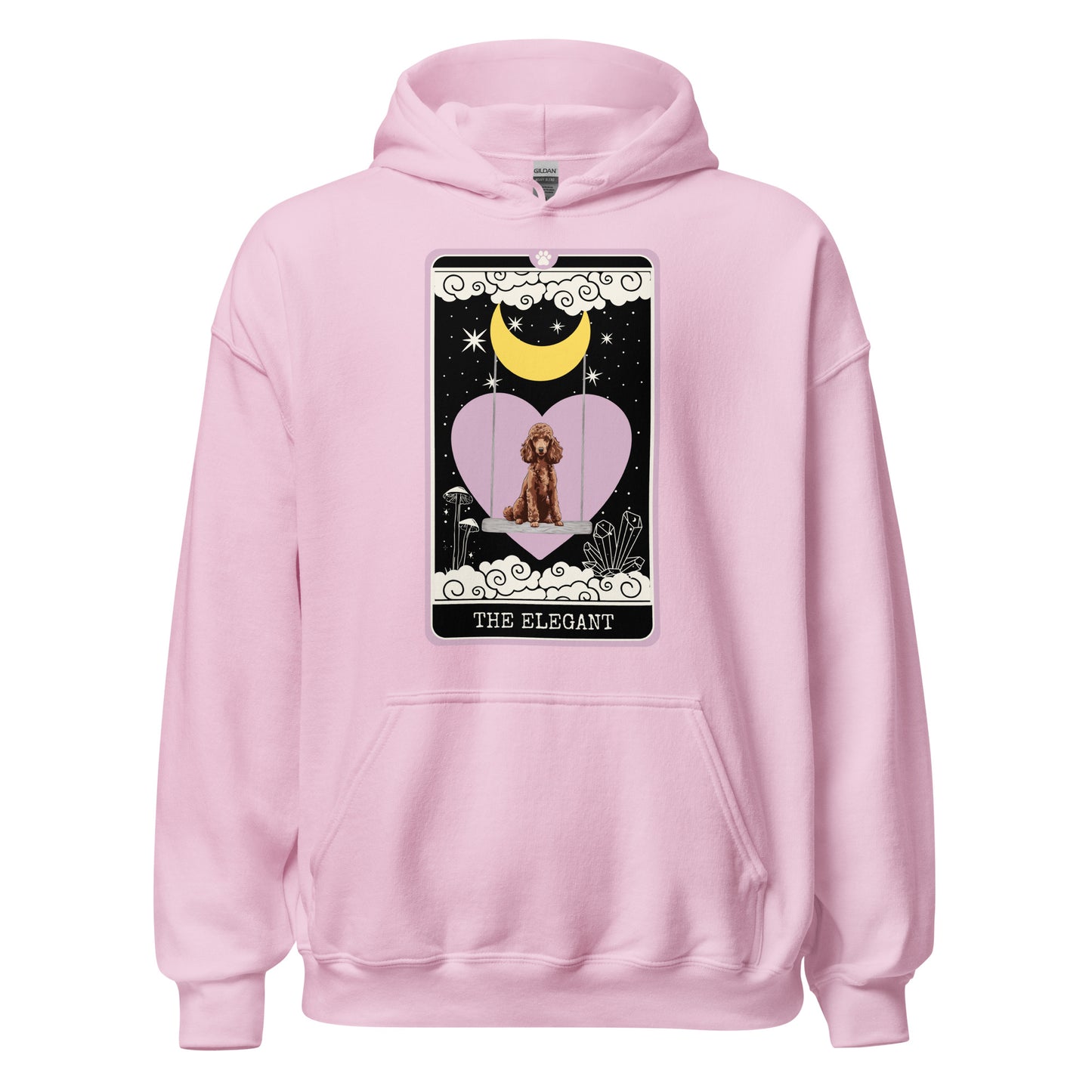 The Elegant - Brown Poodle Hoodie