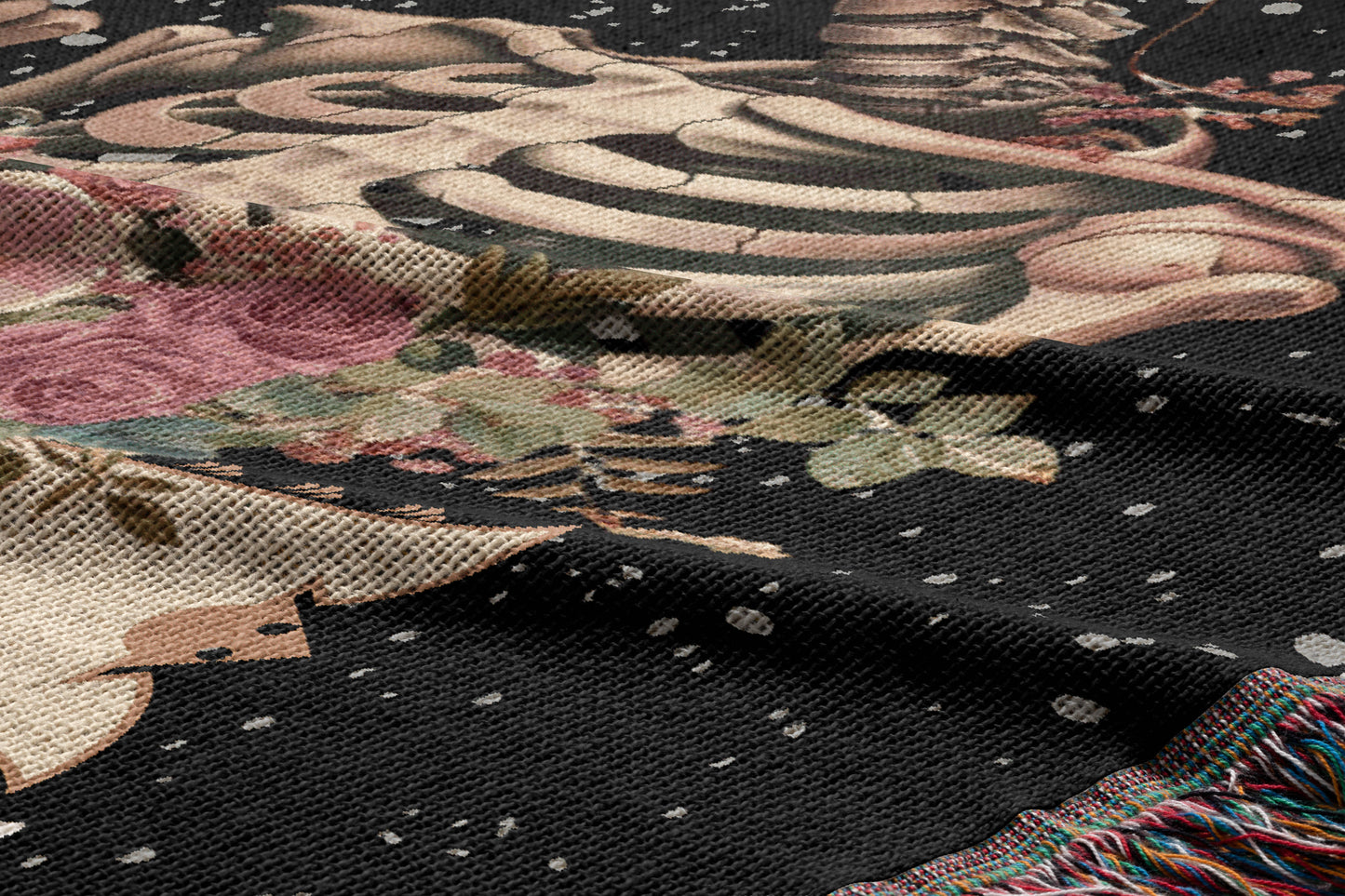 Til Death Do Us Part Personalized Woven Blanket