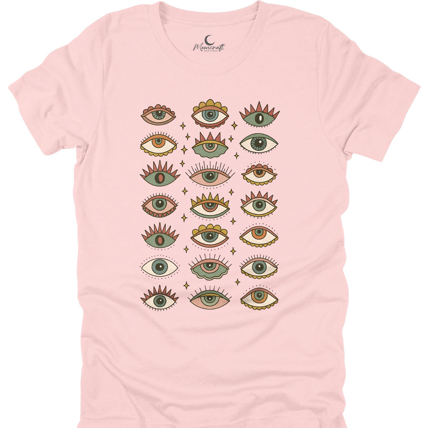 Evil Eye Pattern T-Shirt