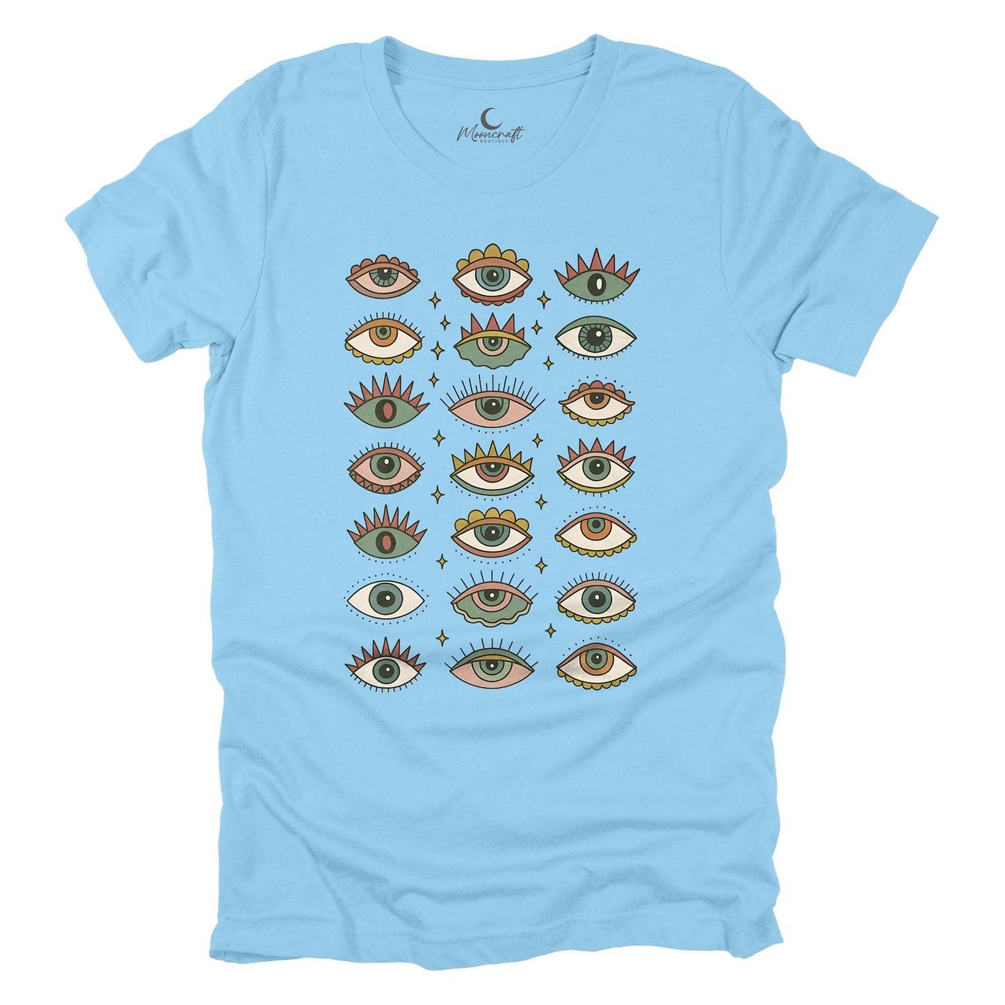 Evil Eye Pattern T-Shirt