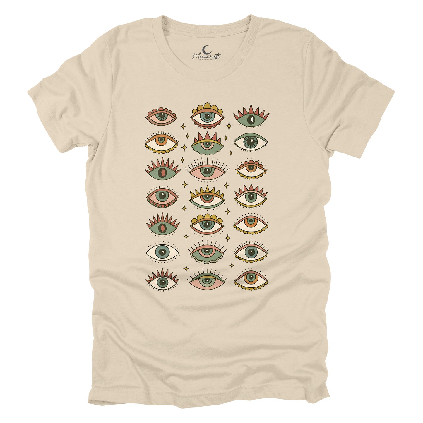 Evil Eye Pattern T-Shirt