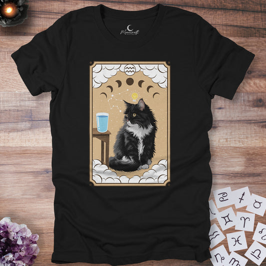 Aquarius Cat T-Shirt