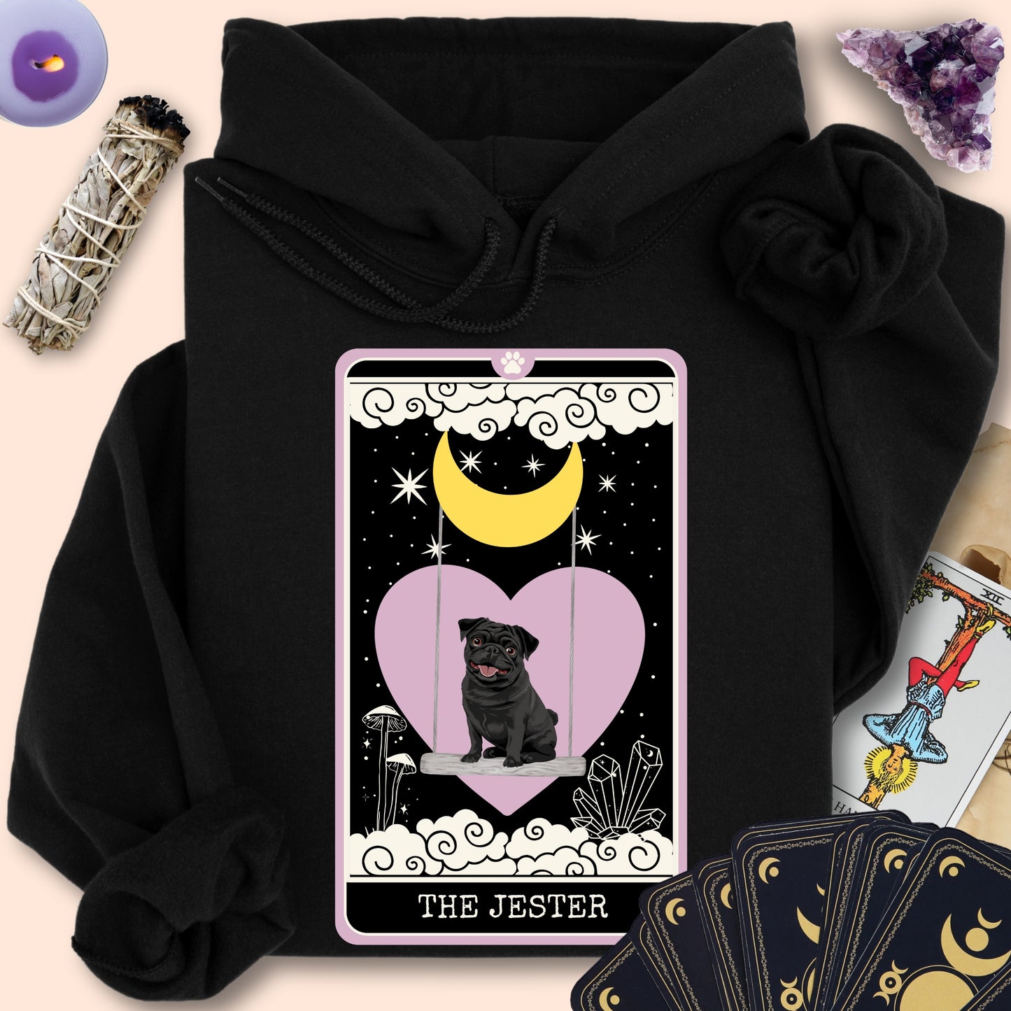 The Jester - Black Mops Hoodie