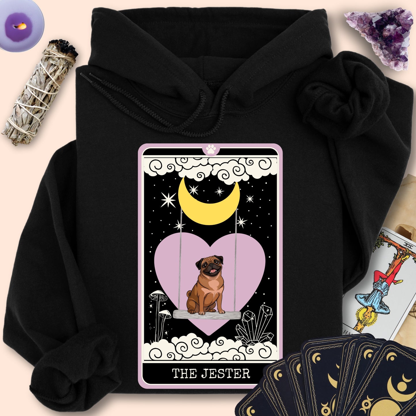 The Jester - Mops Hoodie