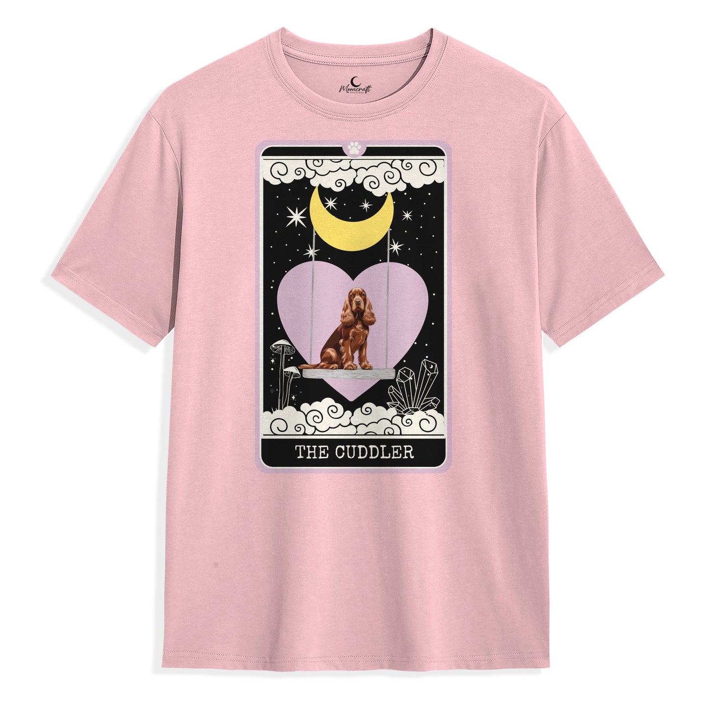 The Cuddler - Brown Cocker Spaniel T-Shirt