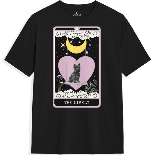The Lively - Black Cairn Terrier T-Shirt