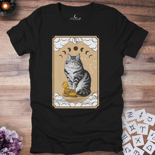 Capricorn Cat T-Shirt