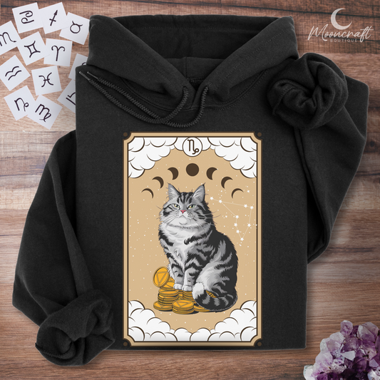 Capricorn Cat Hoodie