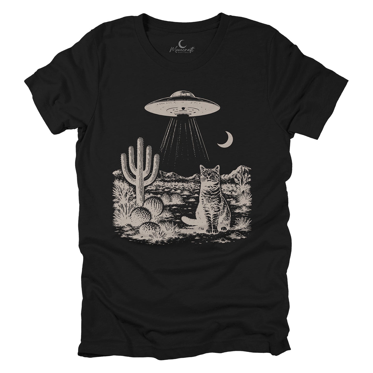 Cat UFO T-Shirt