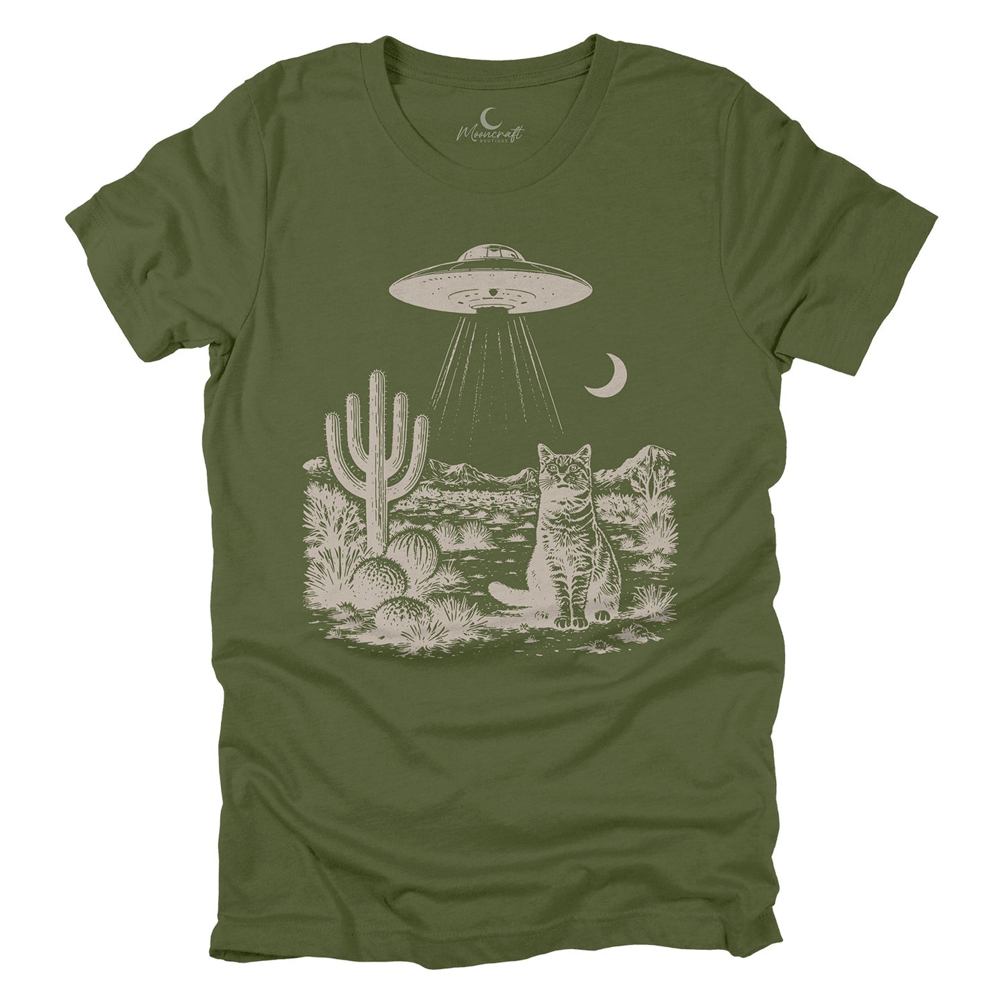 Cat UFO T-Shirt