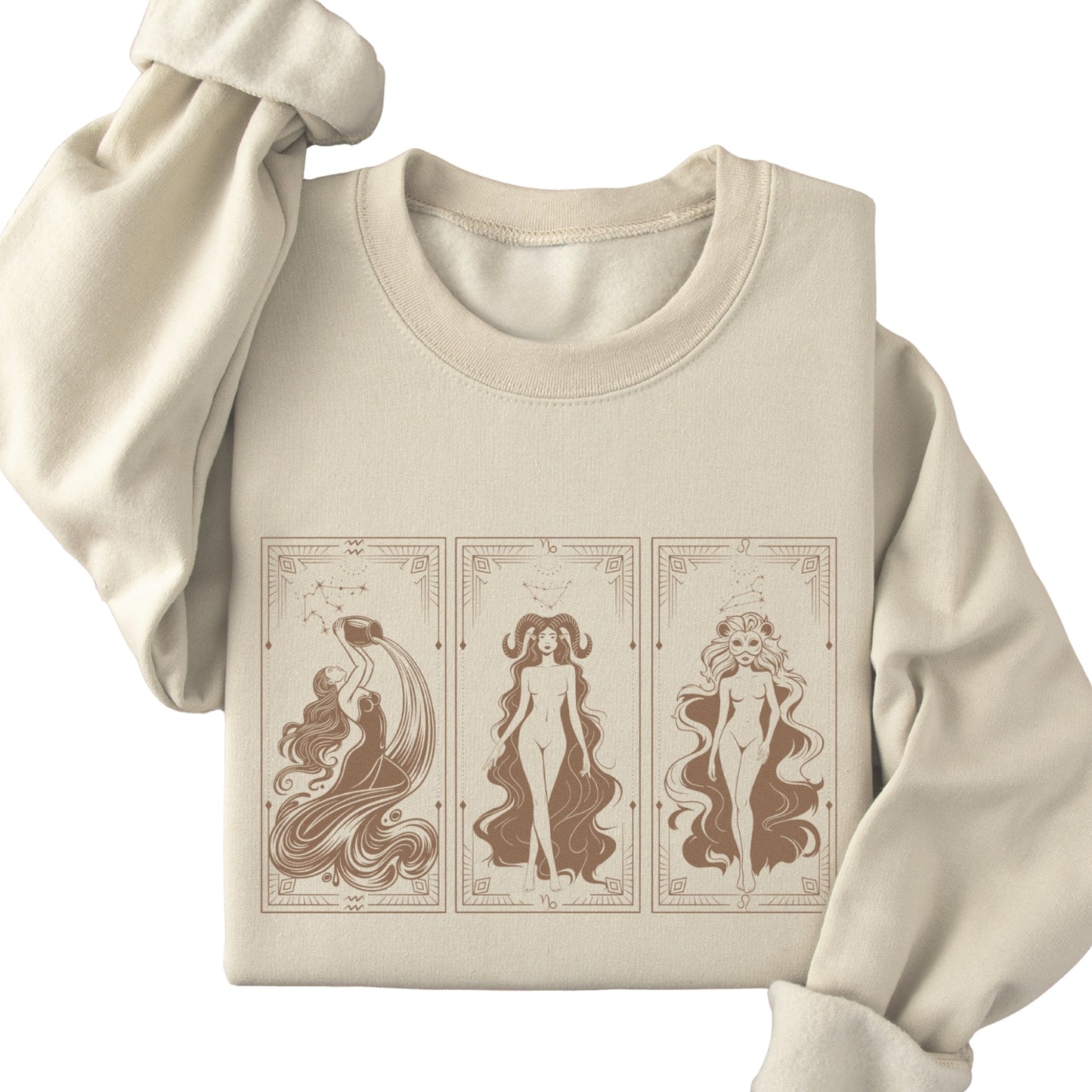 Custom Astrology Goddesses Sweatshirt